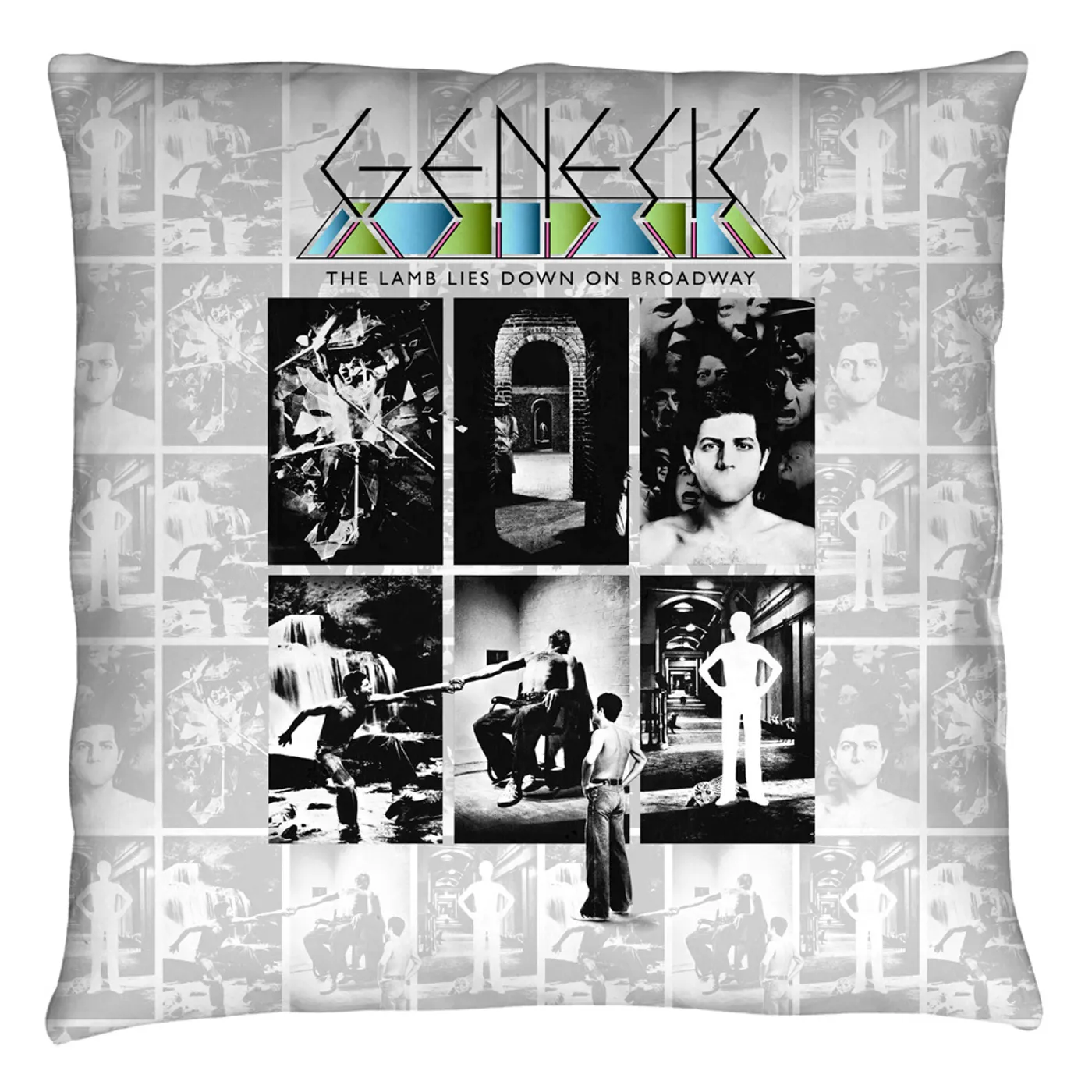 Genesis/Lamb Lies Down On Broadway - Throw Pillow - [16 X 16]
