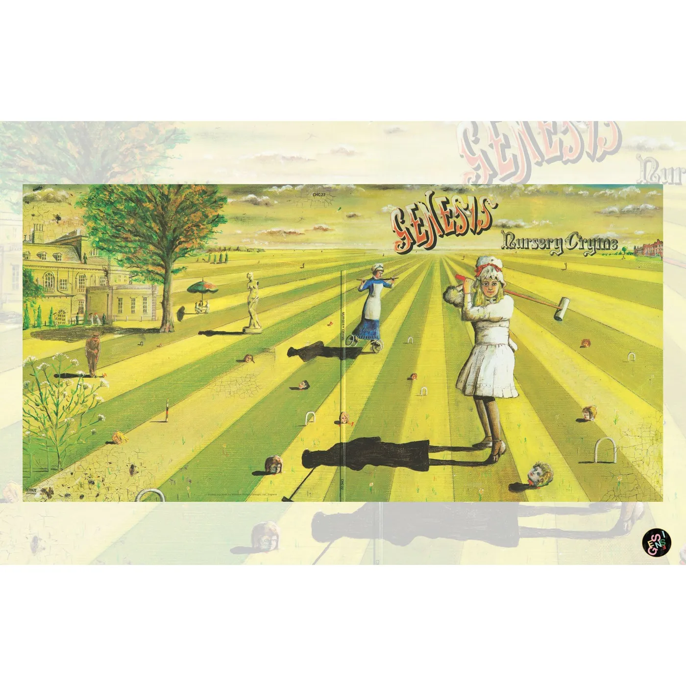 Genesis Nursery Cryme Fine Art Print