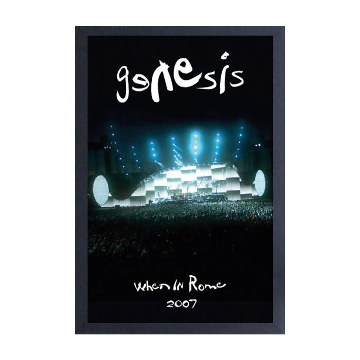 Genesis - When in Rome Live 2007 11x17 Framed Print