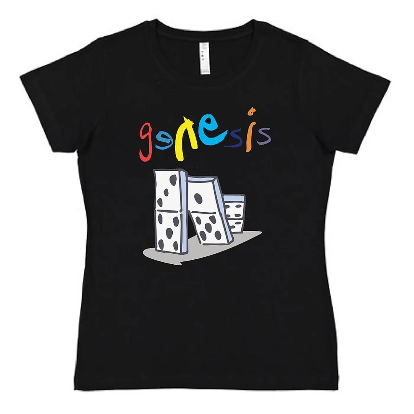 Genesis Domino Tour Ladies Black T-Shirt