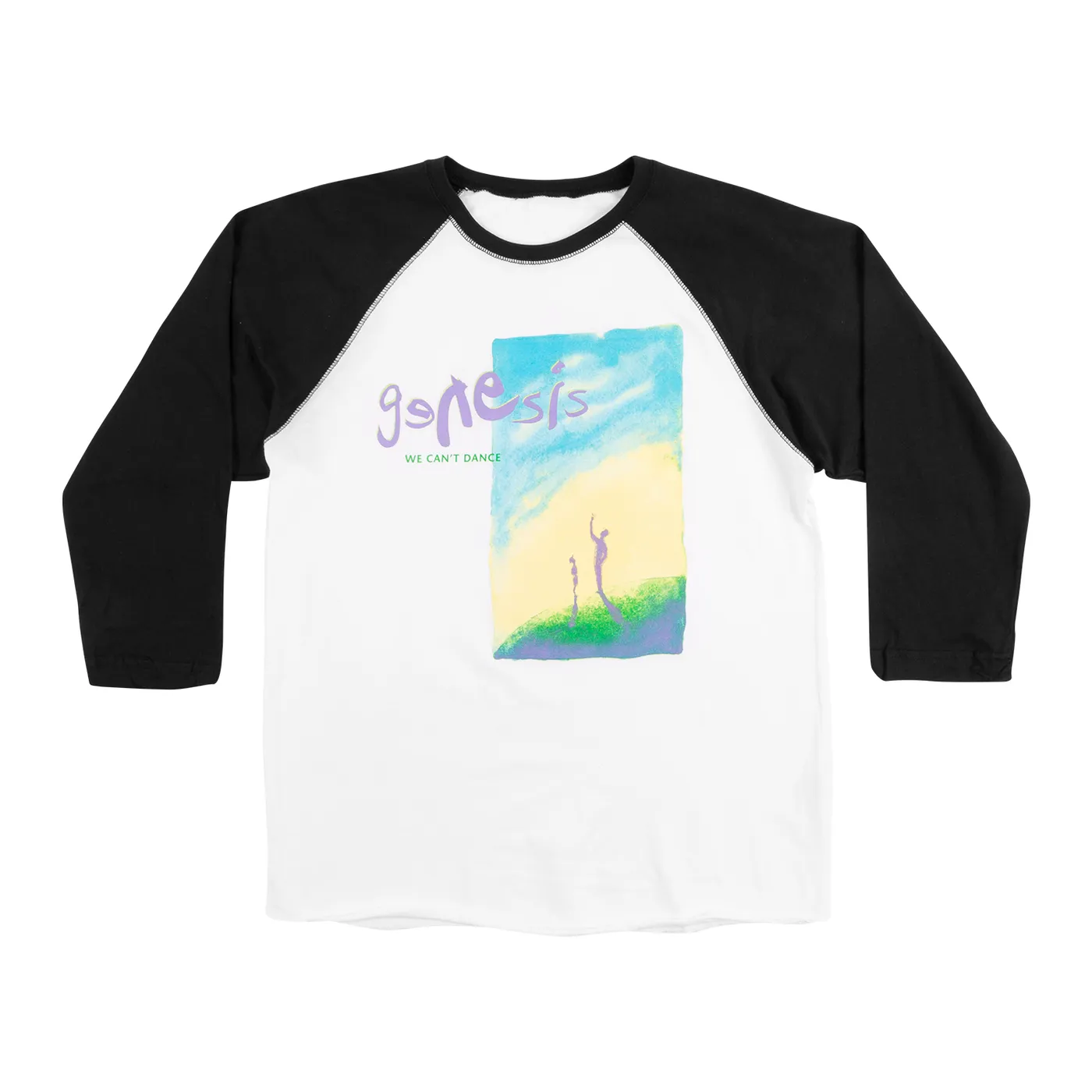 Genesis We Can't Dance Baseball T-shirt