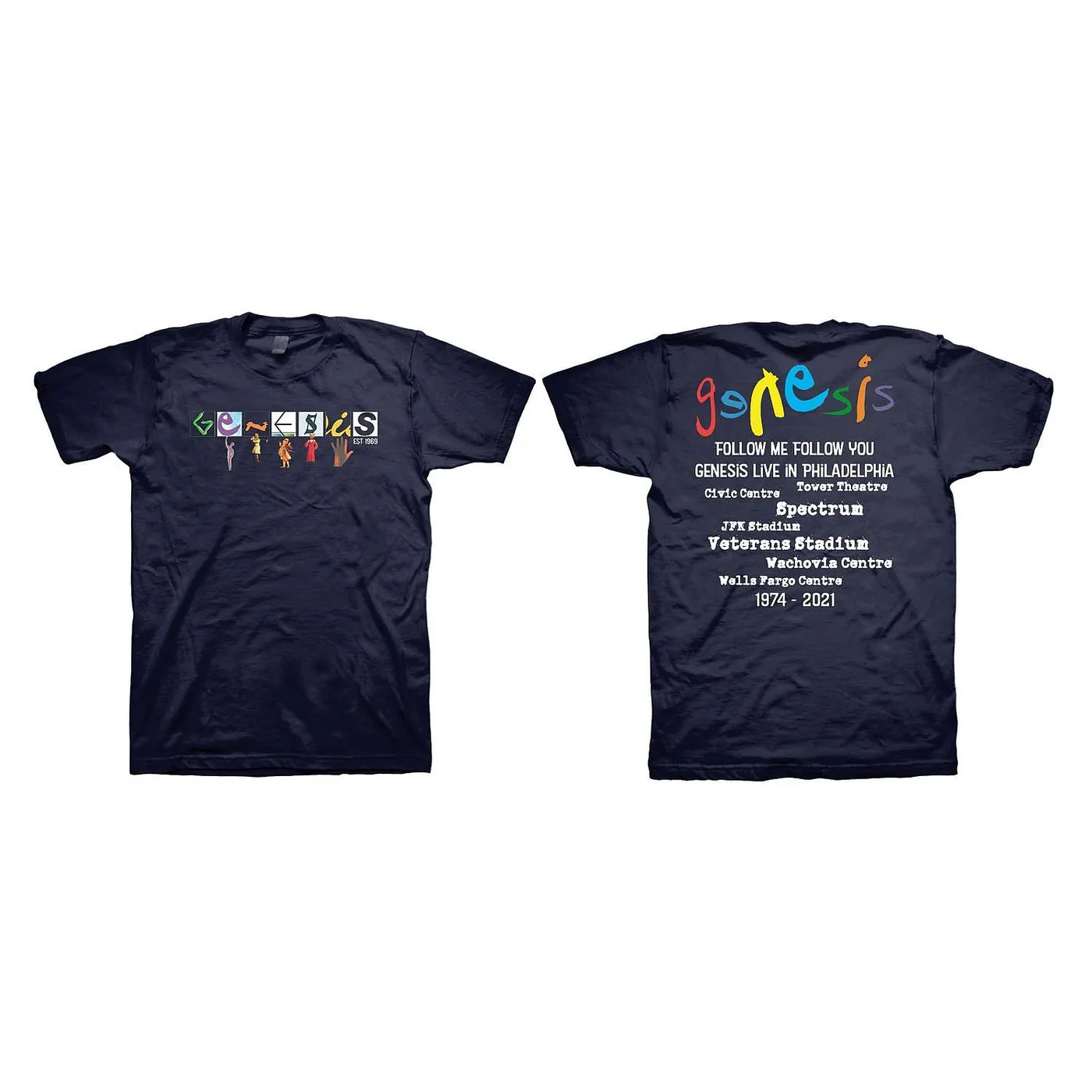 Genesis Live in Philadelphia 2021 Tour T-shirt