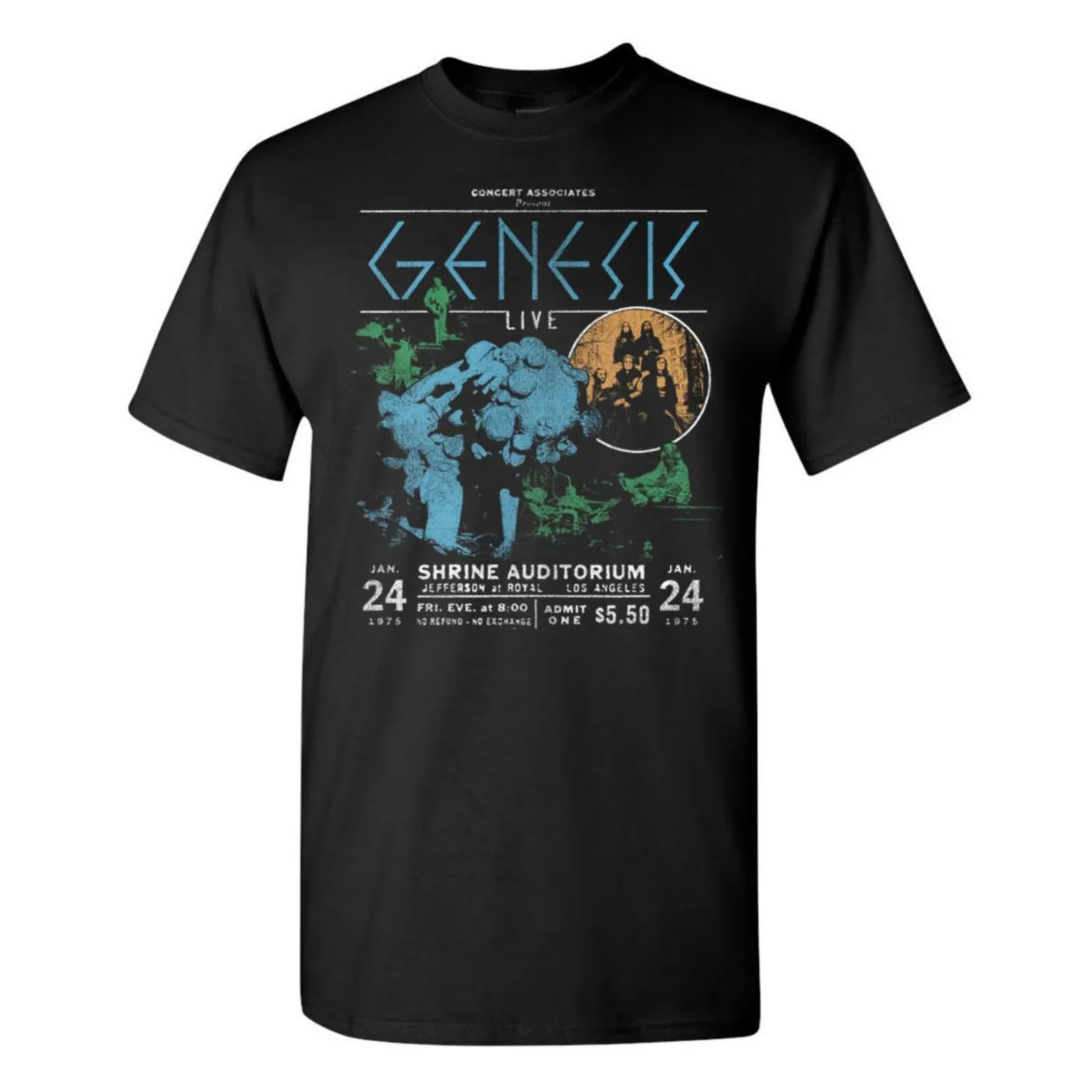 Genesis Shrine Auditorium 1975 T-Shirt