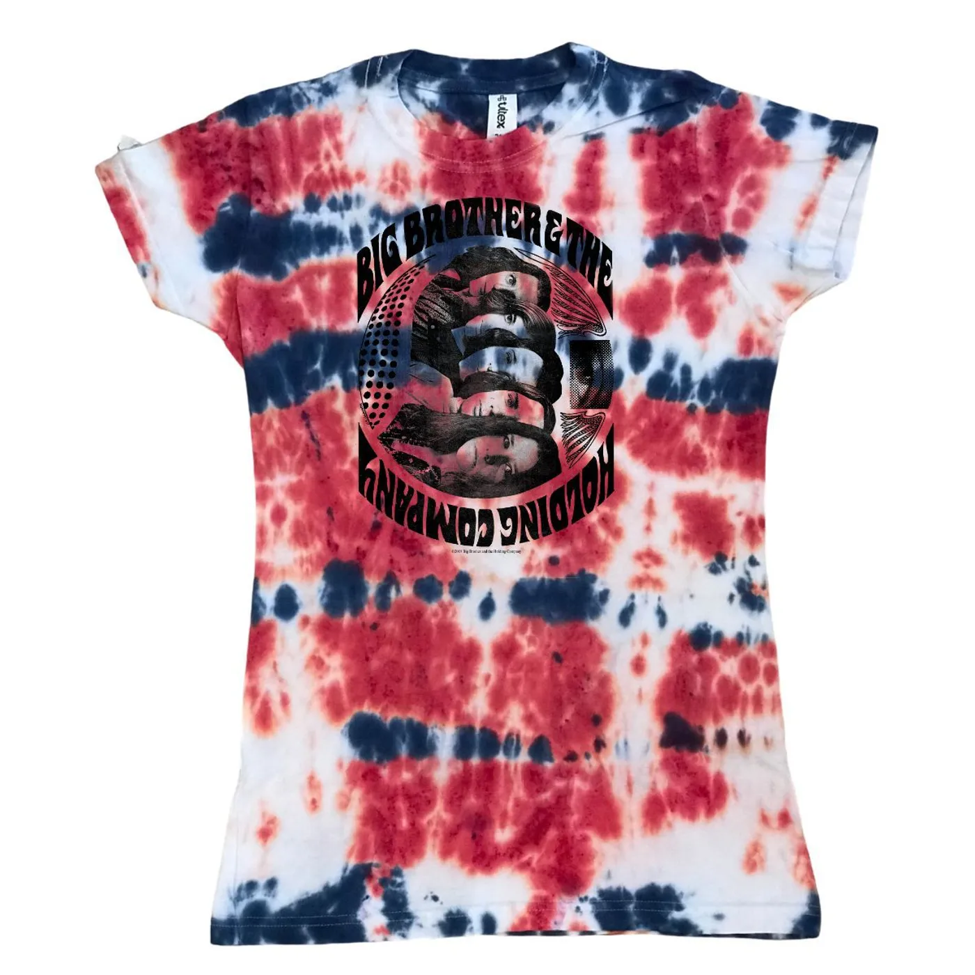 Big Brother & The Holding Company Women's Tie-Dye Band T-Shirt