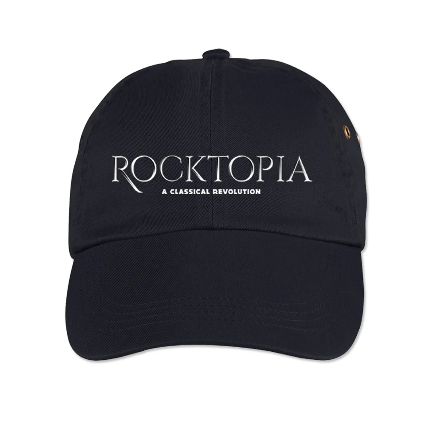 Rocktopia on Broadway Black Twill Baseball Cap