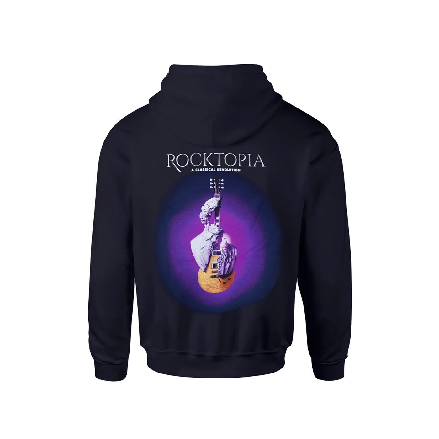 Rocktopia on Broadway Navy Zip Hoodie