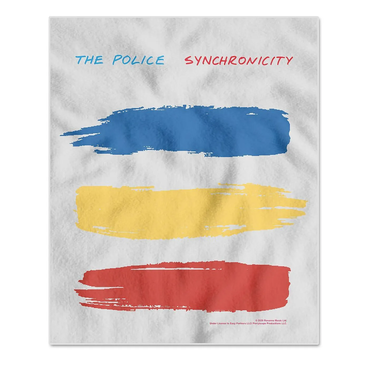 The Police Synchronicity Fleece Blanket