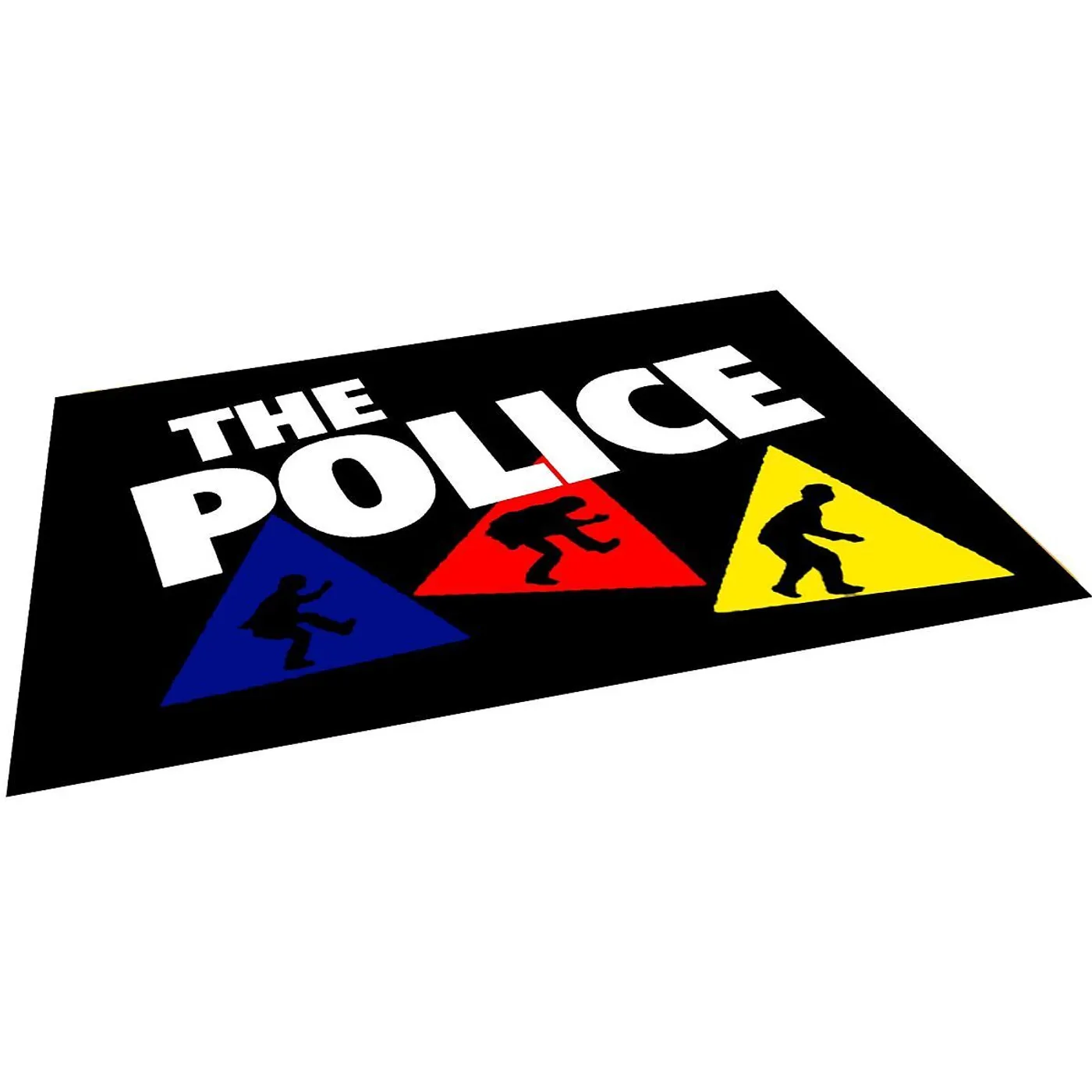 The Police Triangles Glass Cutting Board