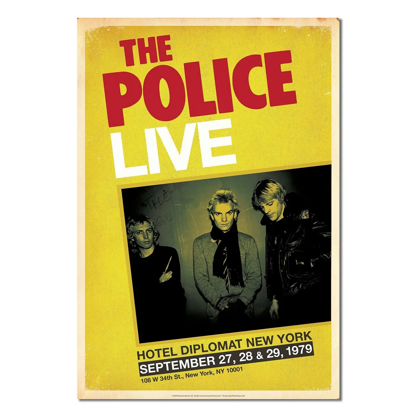 The Police, Live at Hotel Diplomat NYC 1979