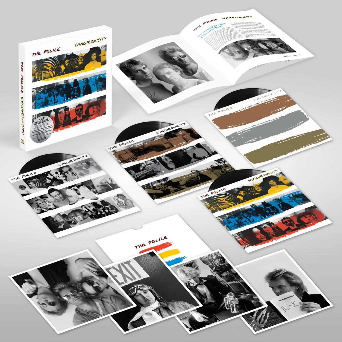 The Police Synchronicity 40 - Super Deluxe 4 LP Box Set (Vinyl)