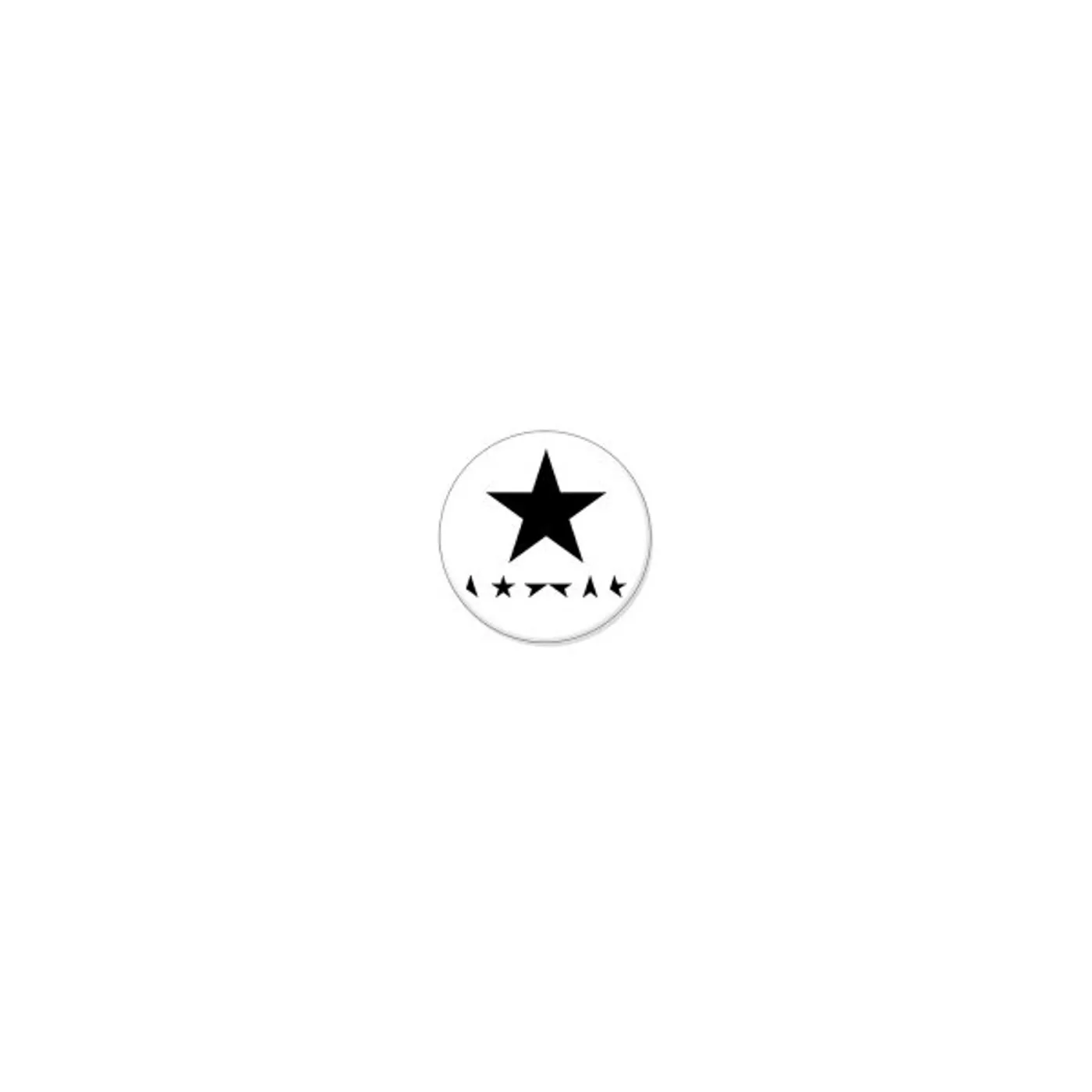 David Bowie Blackstar 2.25" Round Button