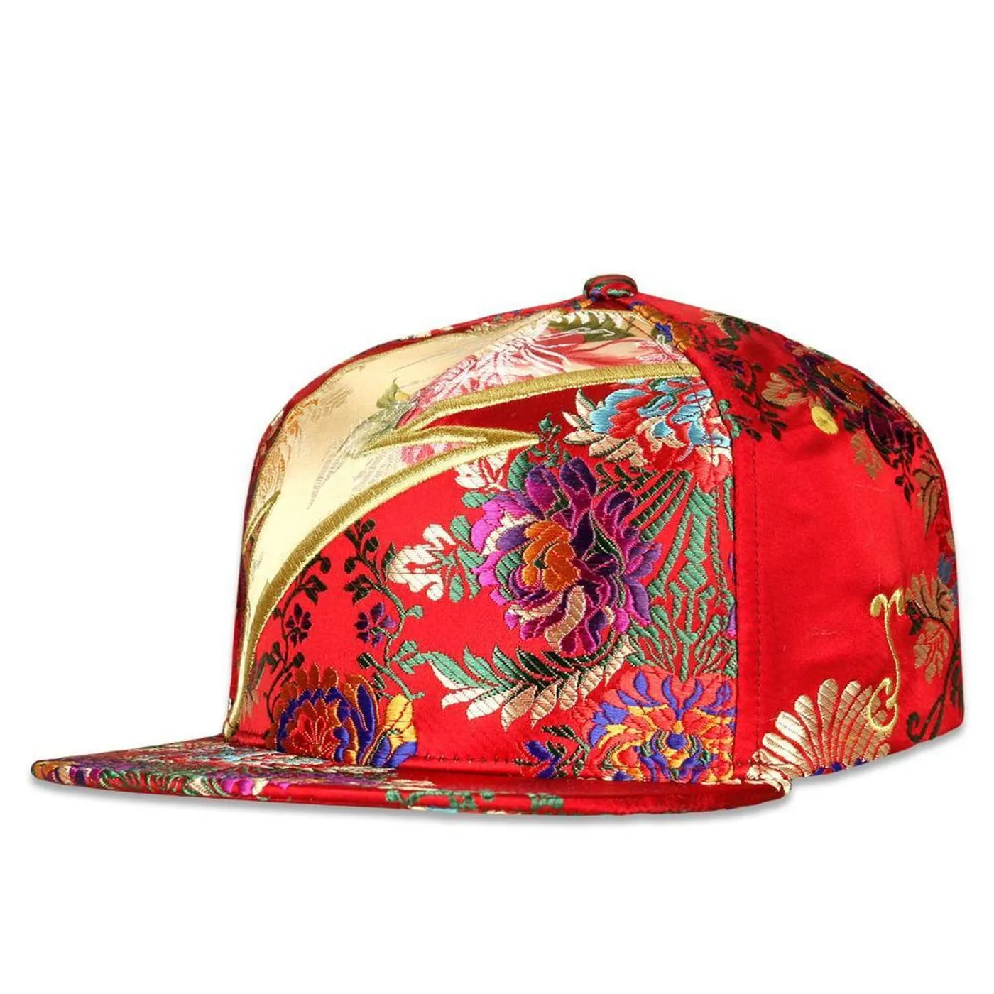 David Bowie Aladdin Sane Red Snapback Hat