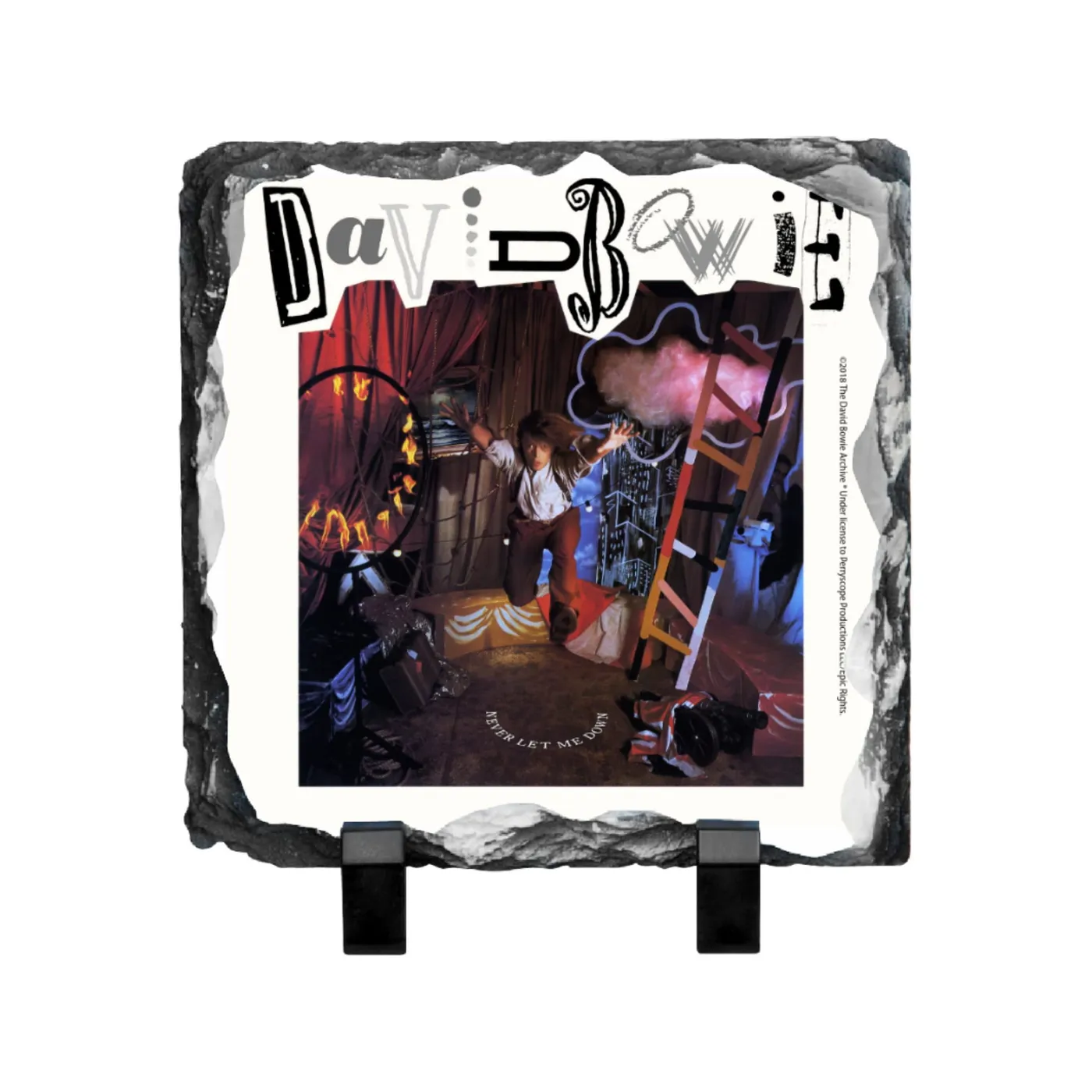David Bowie Never Let Me Down Photo Slate