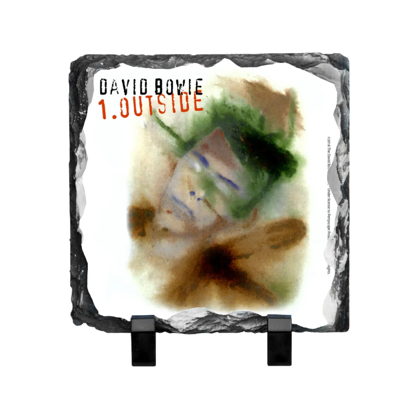David Bowie Outside Photo Slate