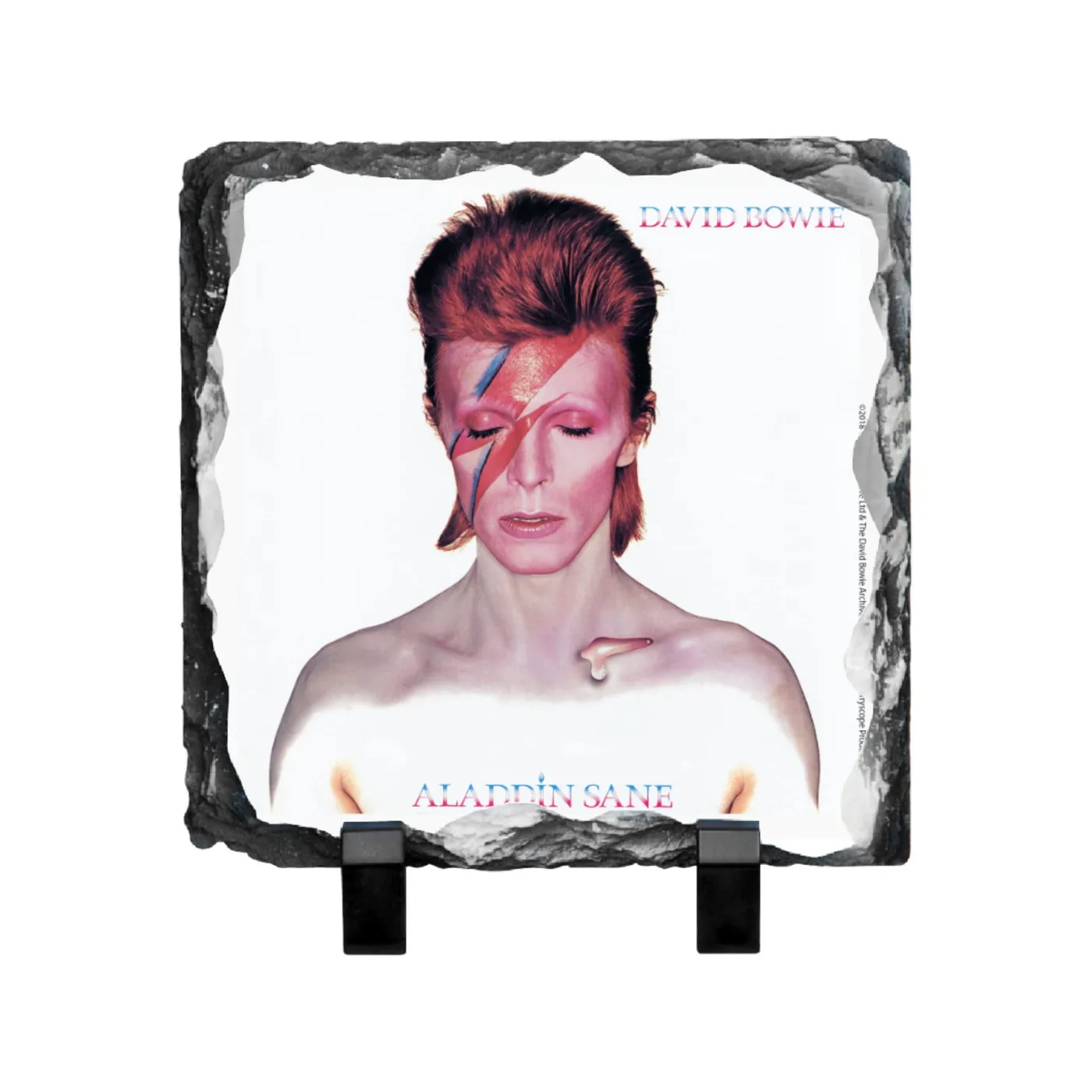David Bowie Aladdin Sane Photo Slate