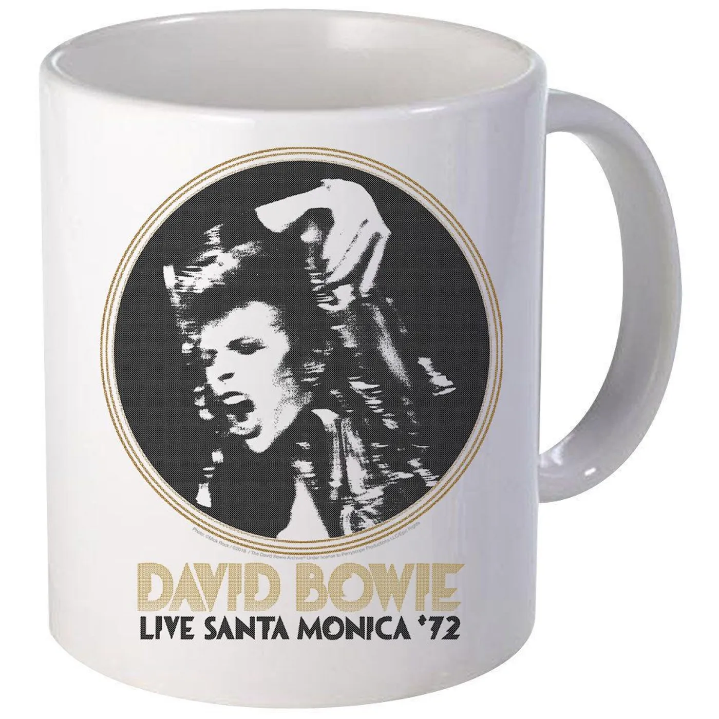 David Bowie Live Santa Monica '72 Mug