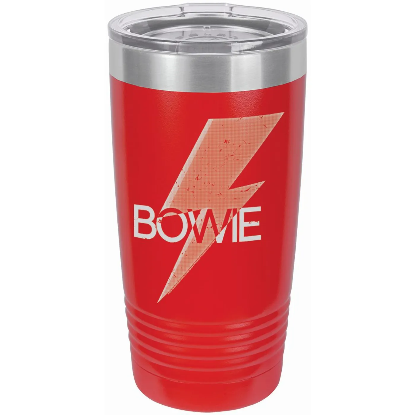 David Bowie Bowie Bold Logo Laser Etched Polar Camel Travel Mug
