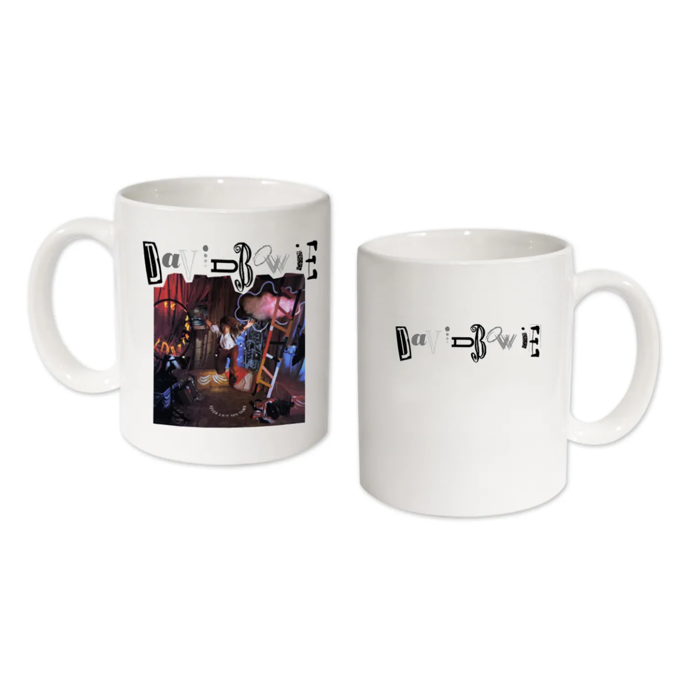 David Bowie Never Let Me Down Mug