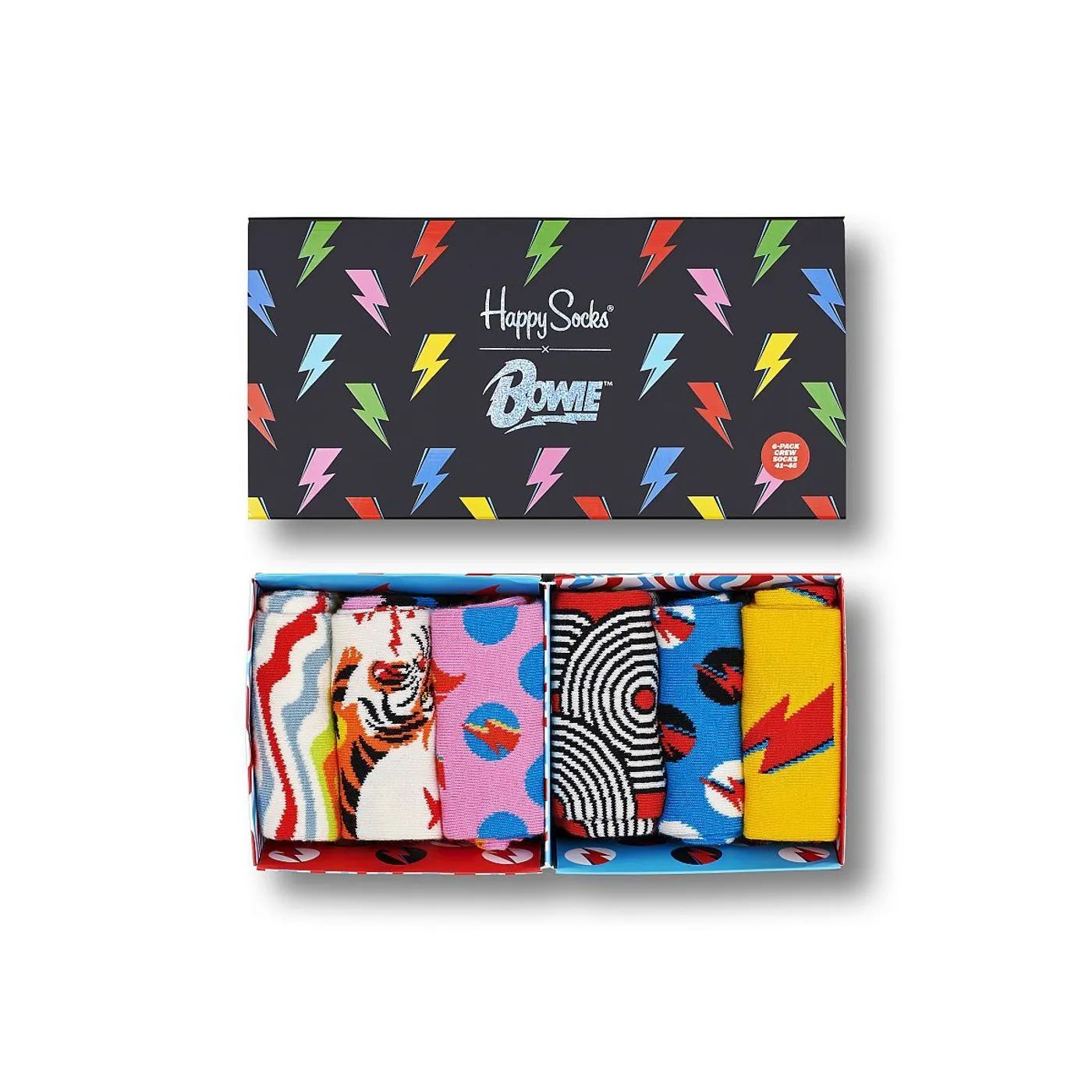 David Bowie 6-Pack Adult Gift Set