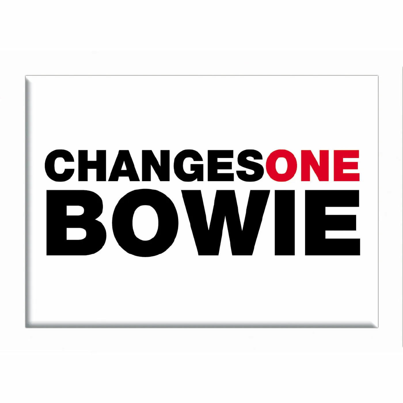 David Bowie Changes One 2.5"x3.5" Magnet