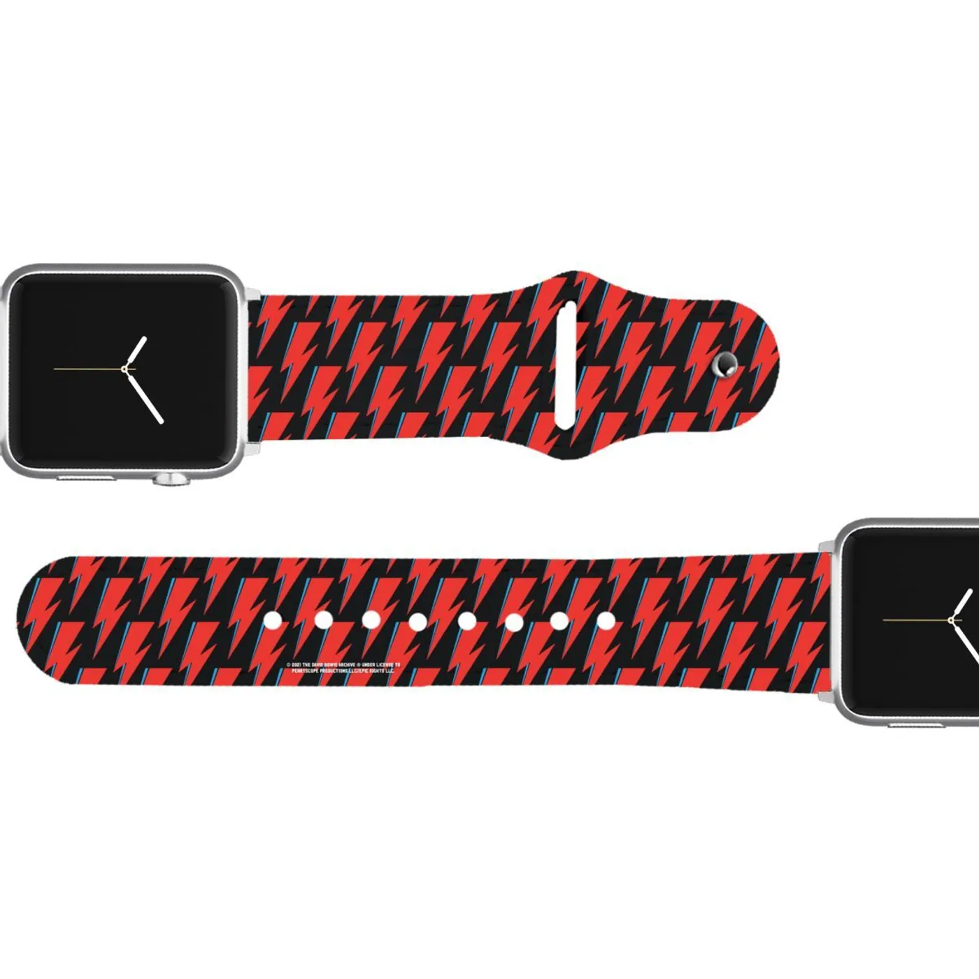 David Bowie Bowie Bolt Leather Smart Watch Band