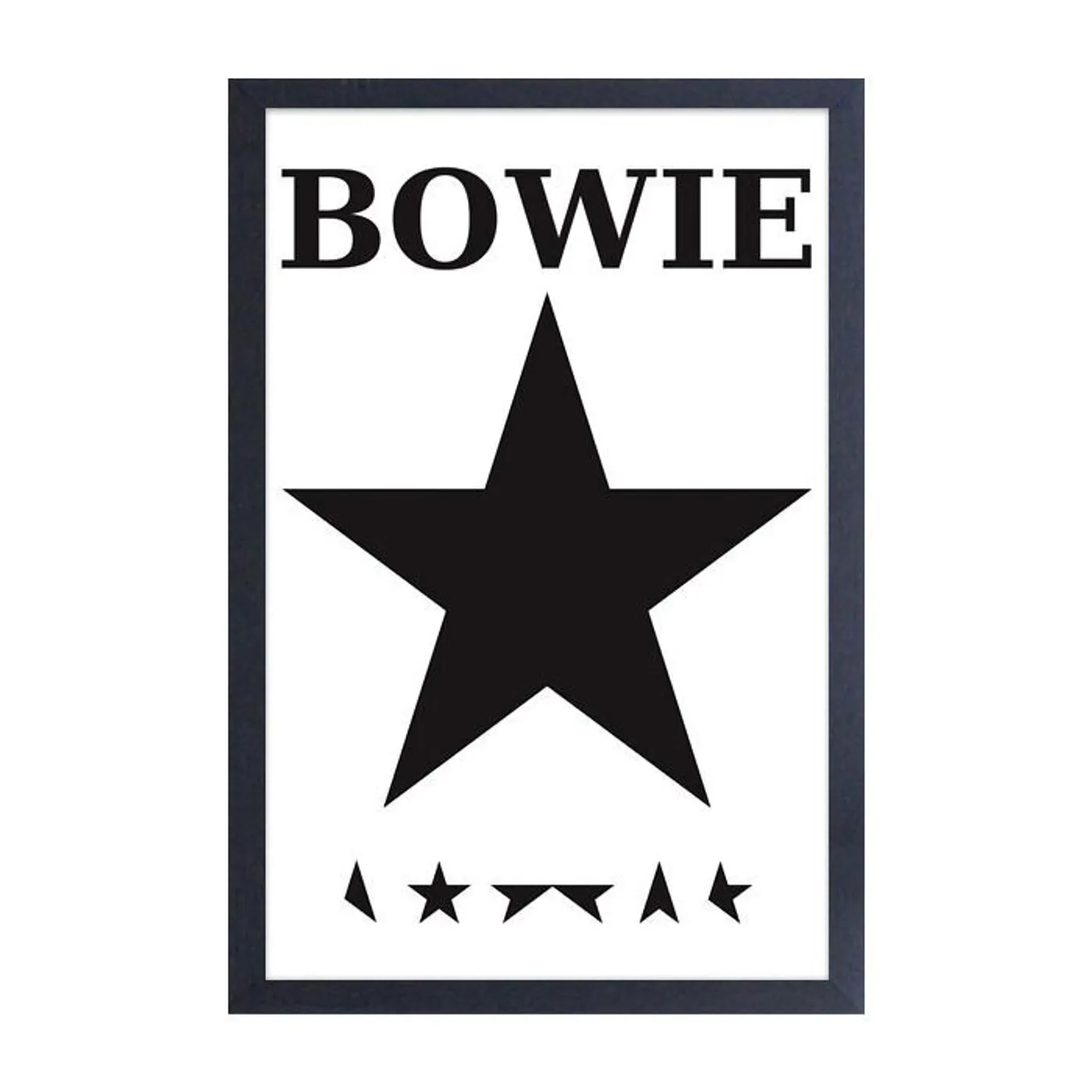 David Bowie - Blackstar 11x17 Framed Print