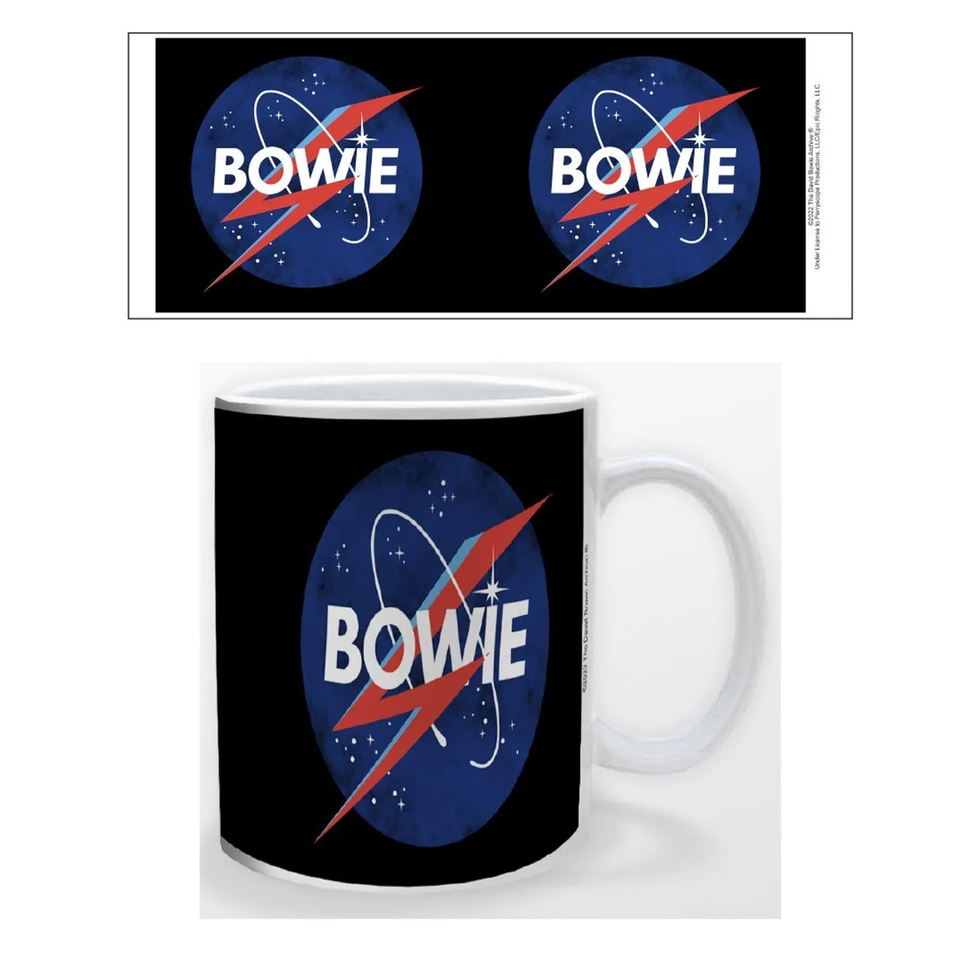 David Bowie - Space Logo Mug