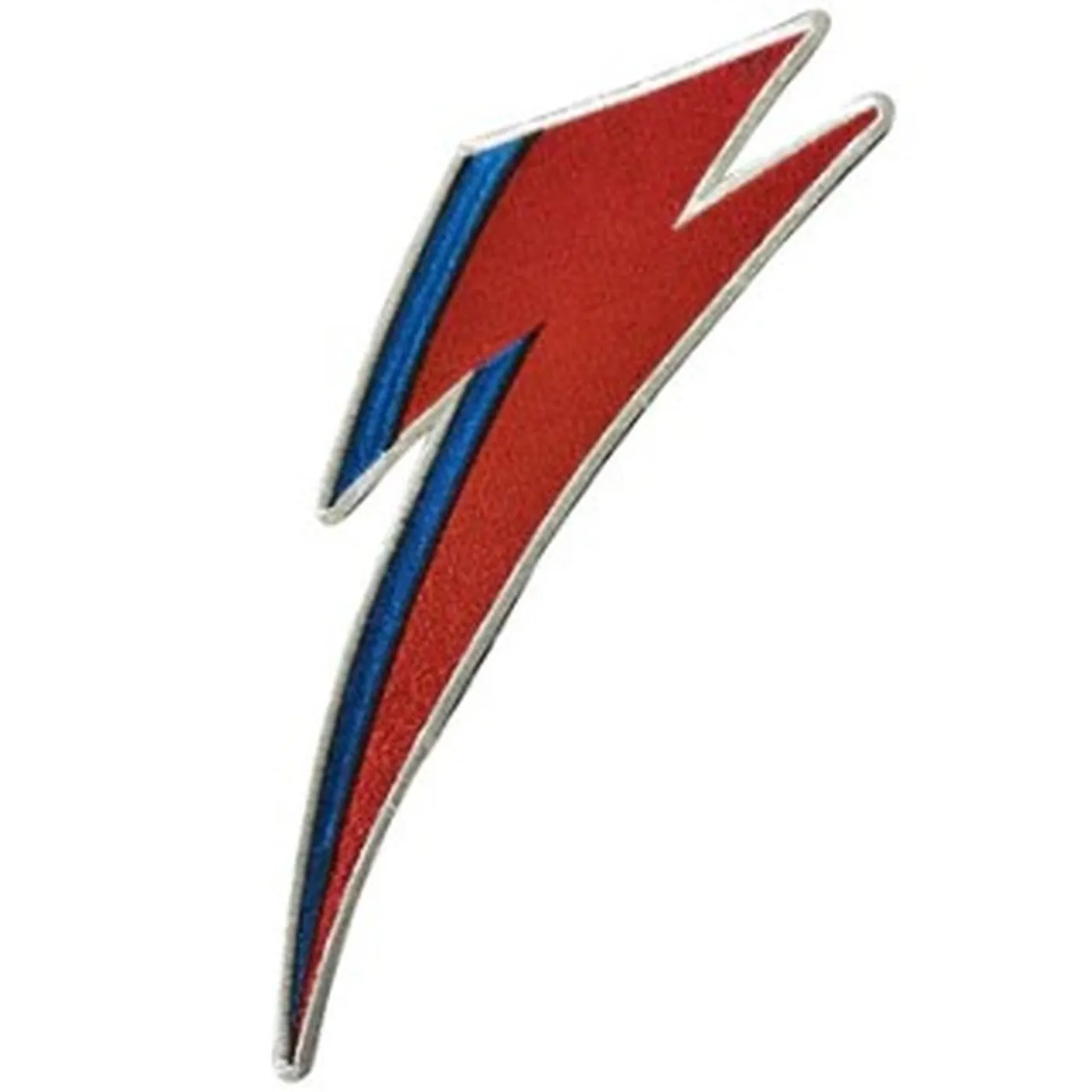 David Bowie Lightning Bolt Glitter Patch