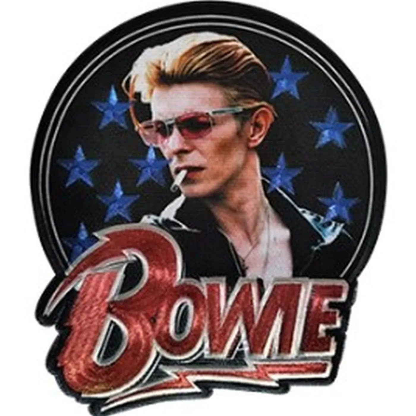 David Bowie - Bowie With Stars Oversize Patch