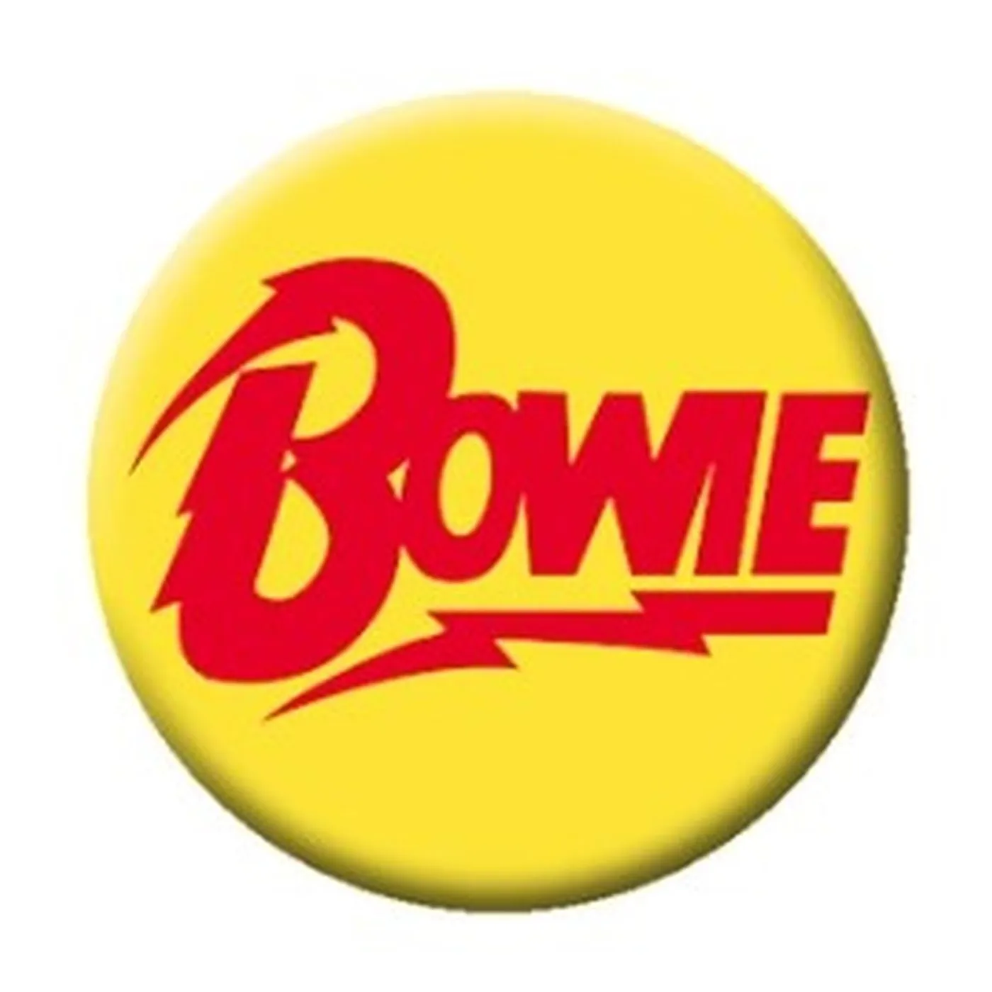 David Bowie Bolt 1.25 Inch Button