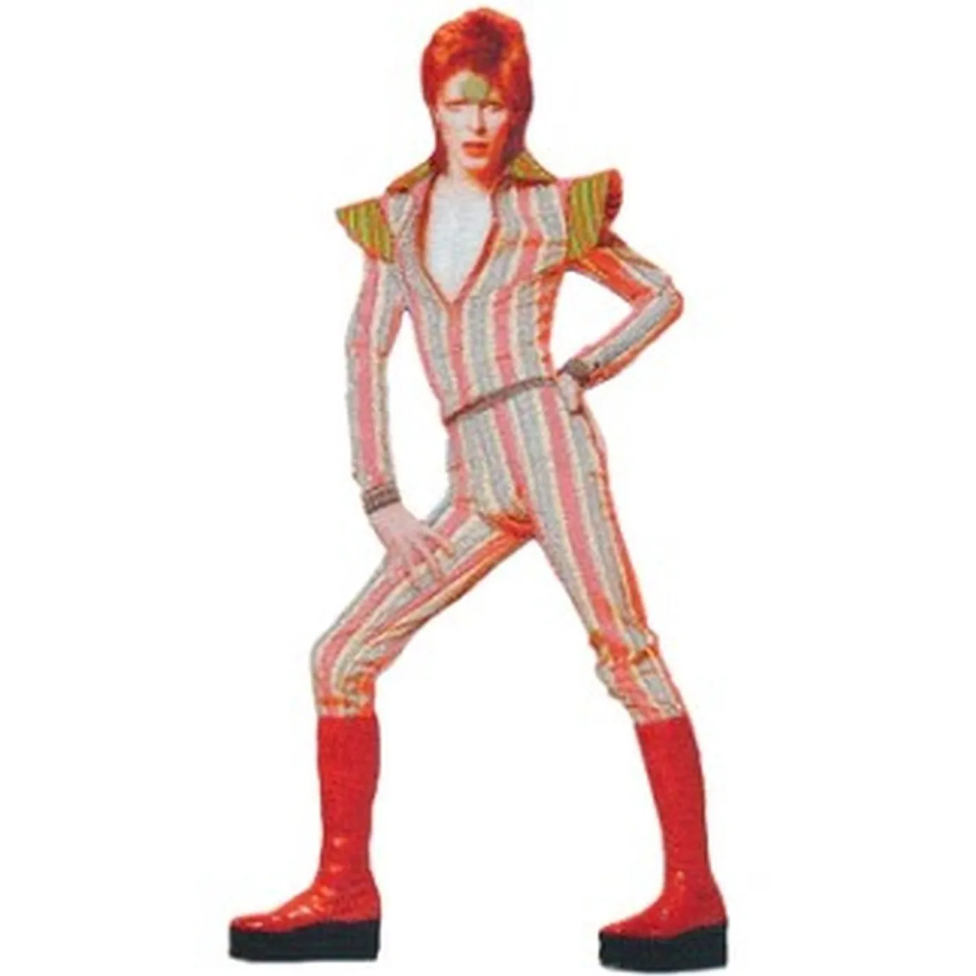 David Bowie Lmtd Ed Striped Patch