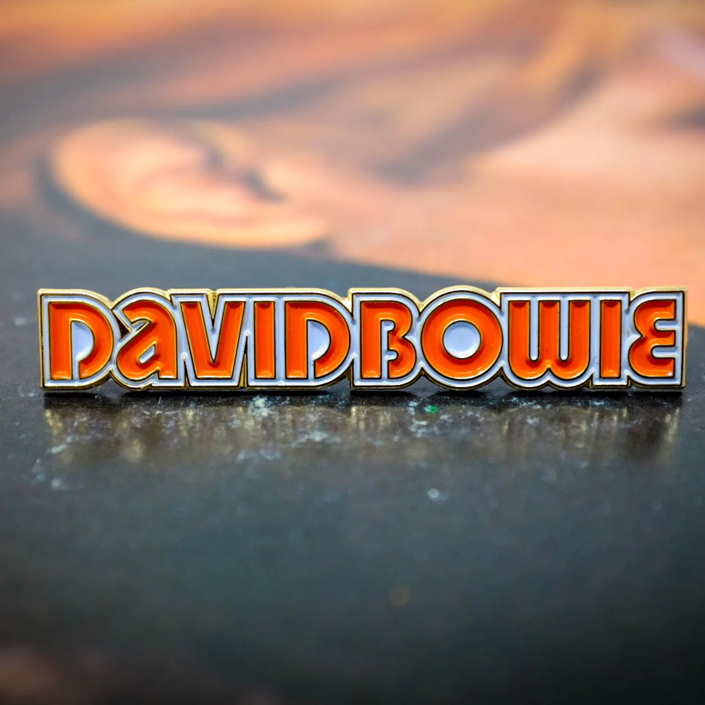 David Bowie Low Logo Pin