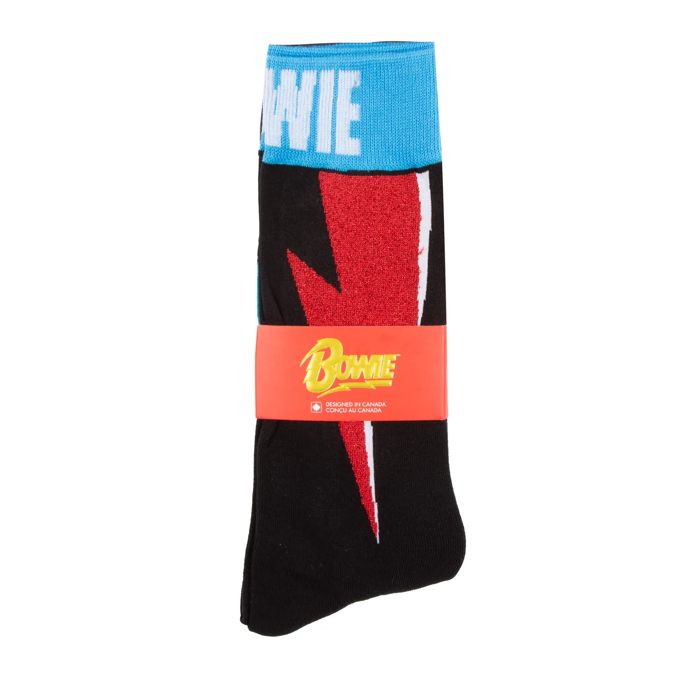 David Bowie Red Flash Socks