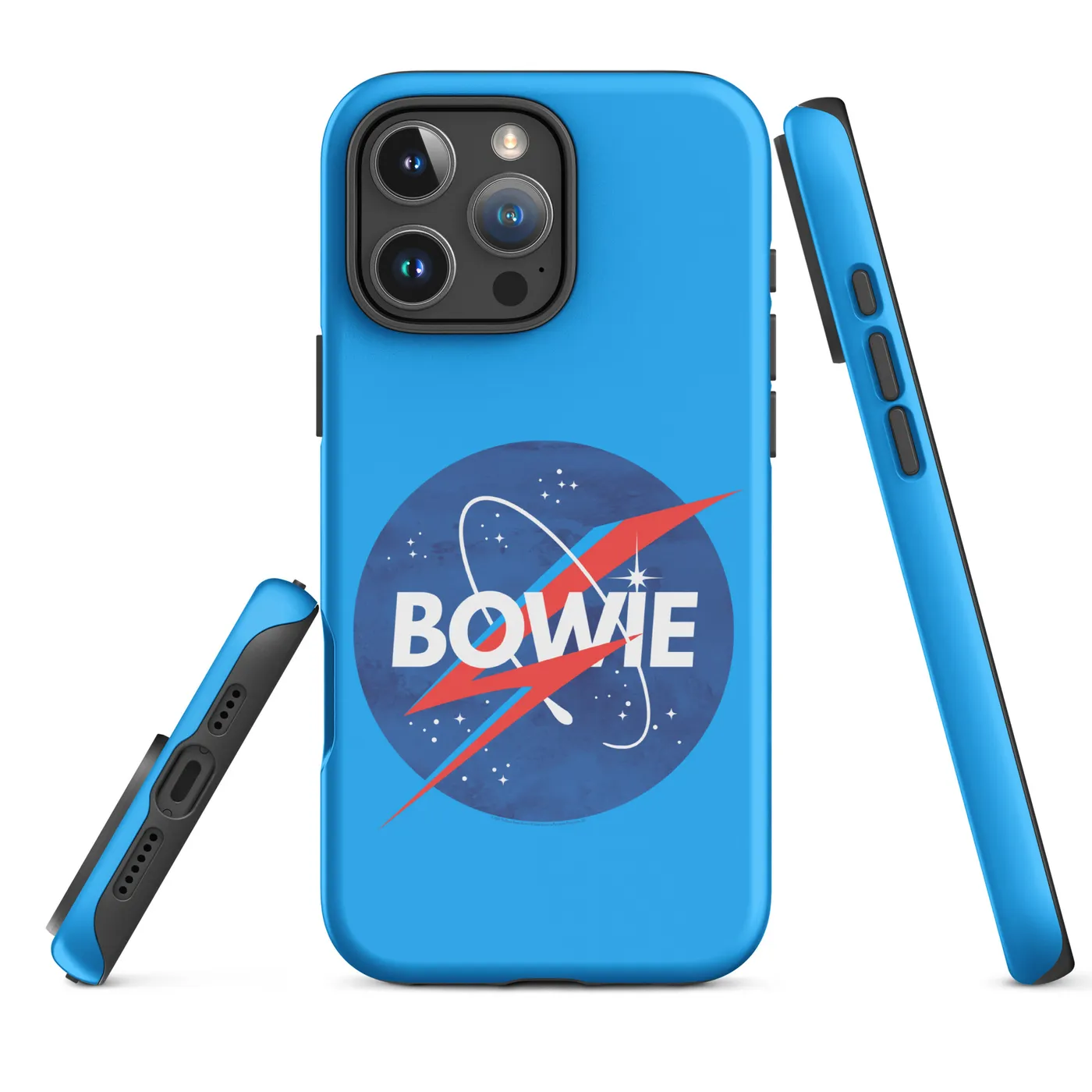 David Bowie Bowie NASA Logo iPhone Case