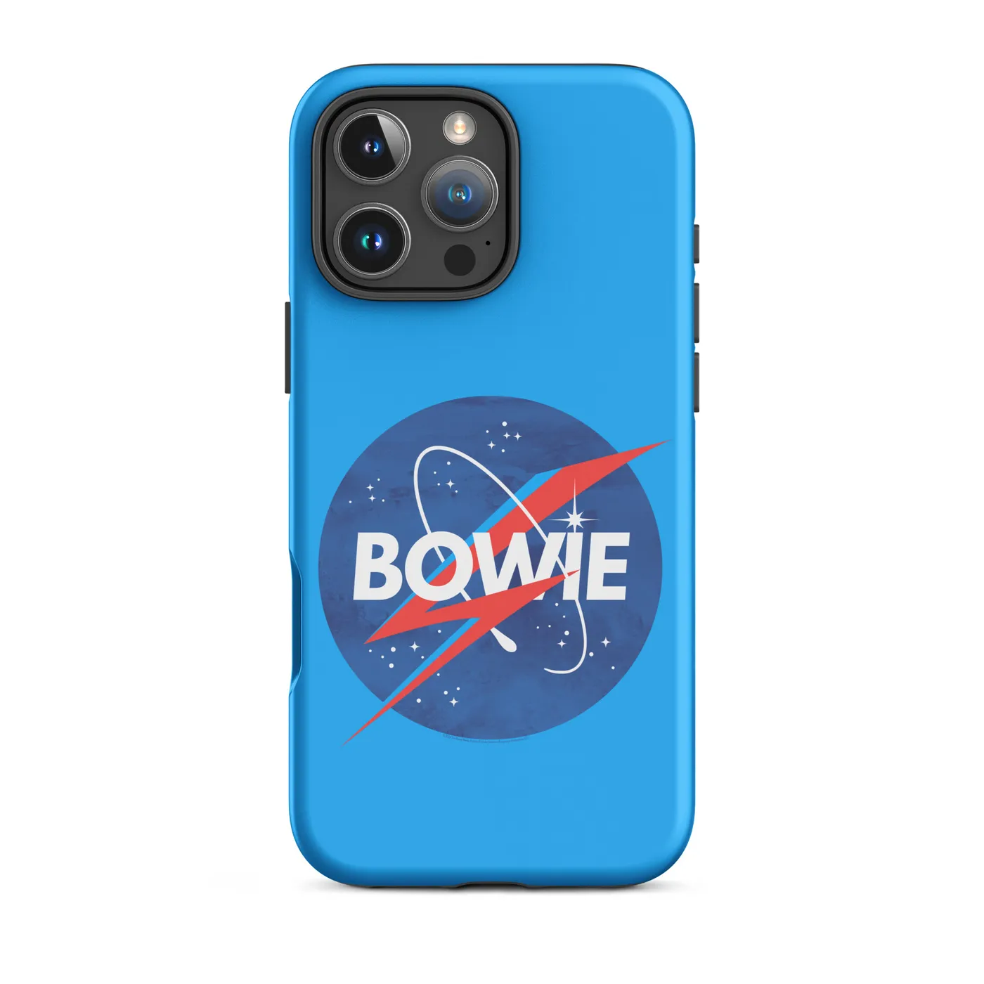 David Bowie Bowie NASA Logo iPhone Case
