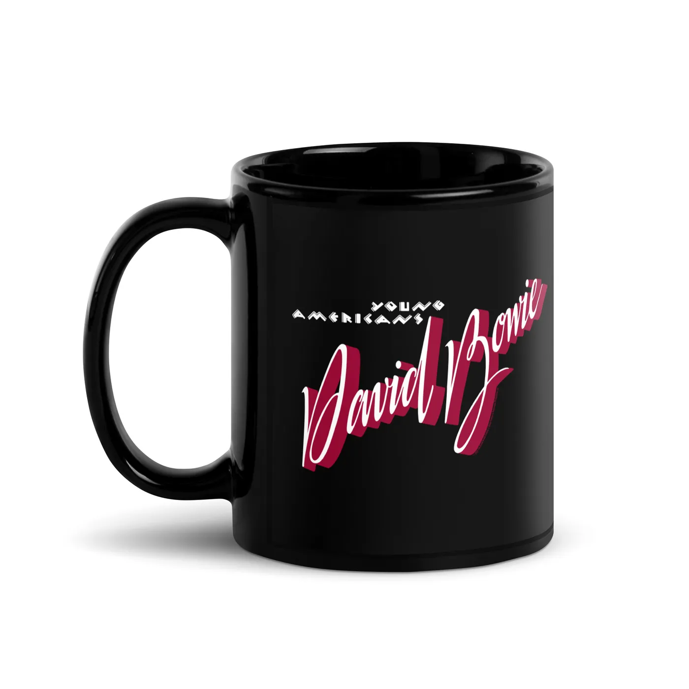 David Bowie Young Americans Text Mug