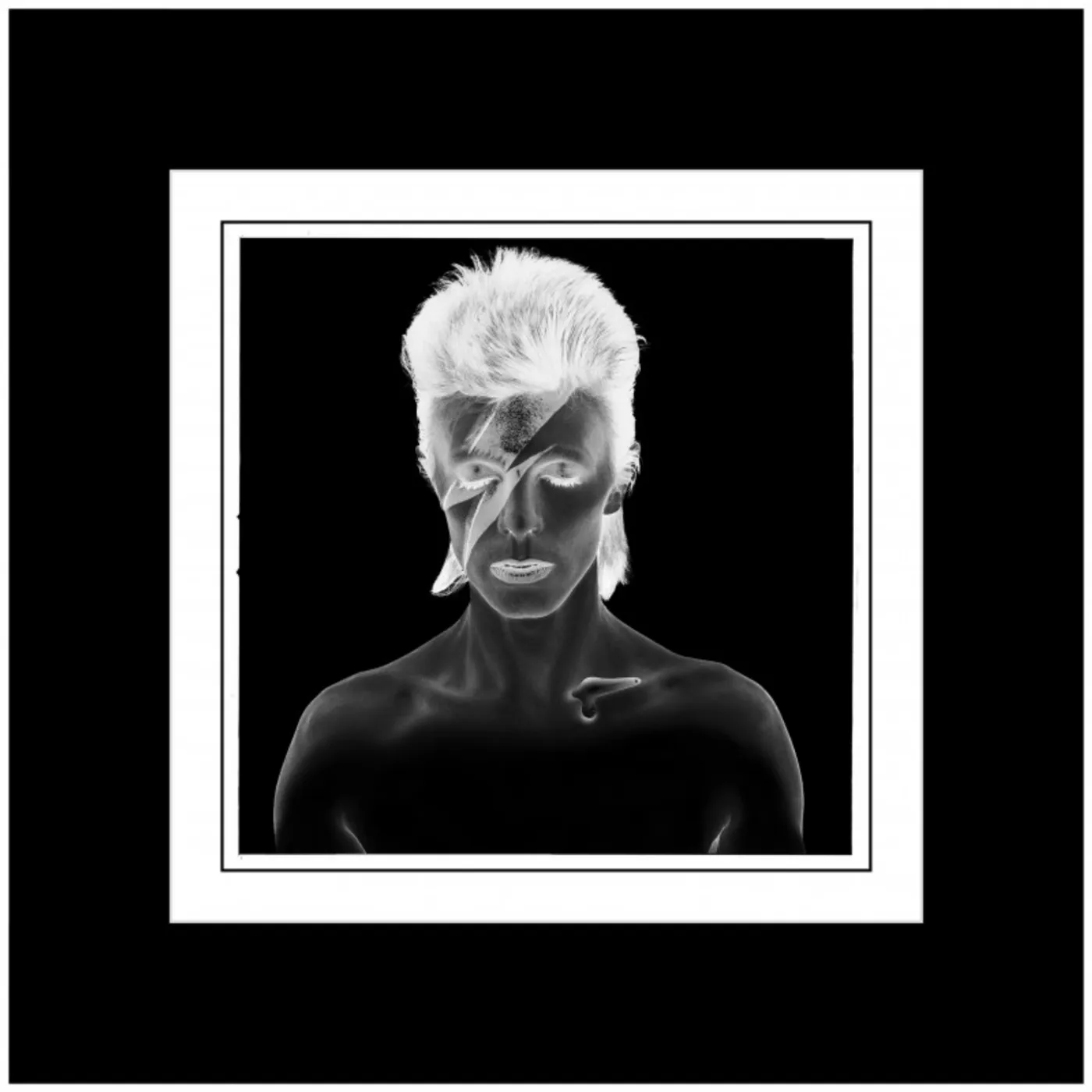 David Bowie Duffy Aladdin Sane Remastered B/W Negative Print