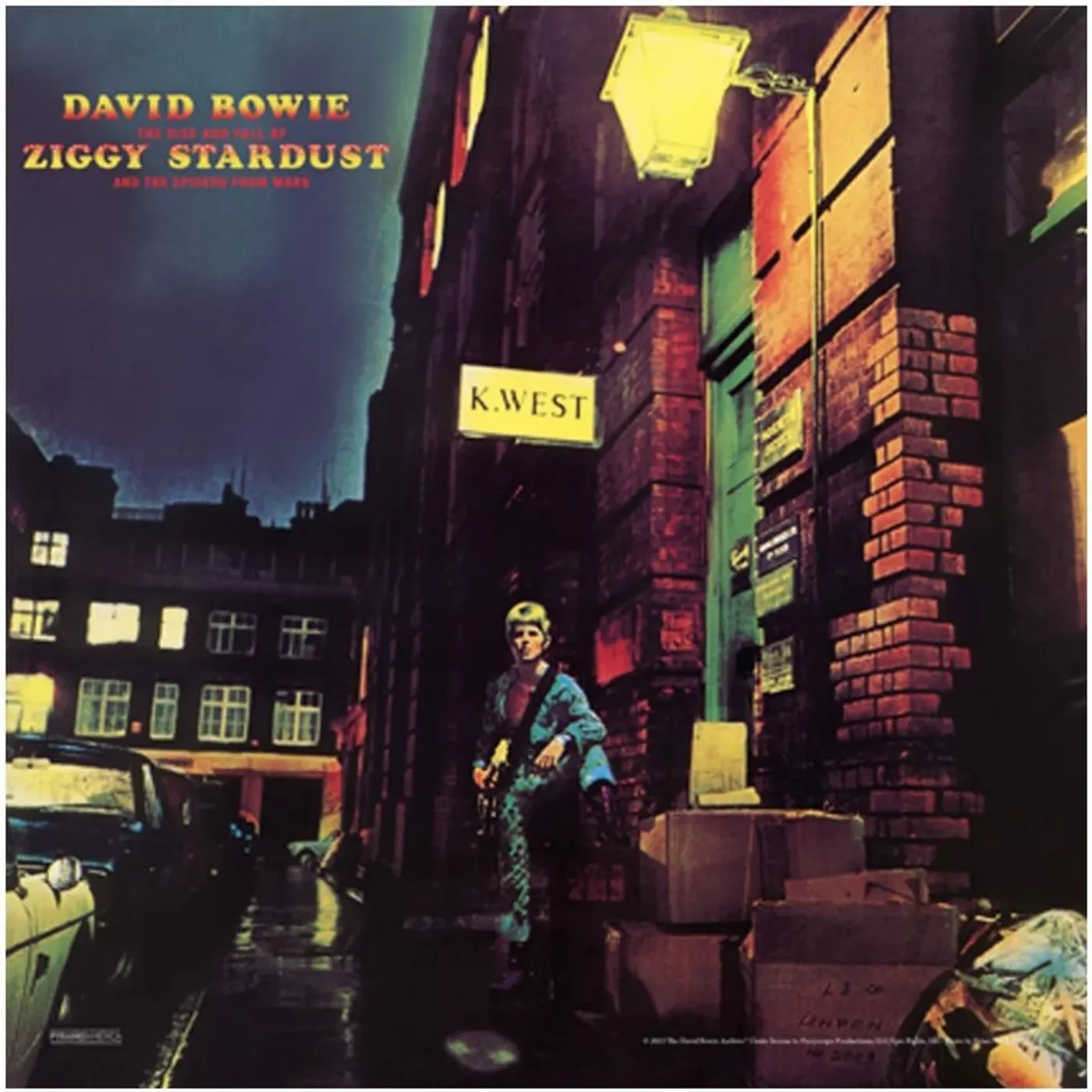 David Bowie Ziggy Stardust 12x12 Poster