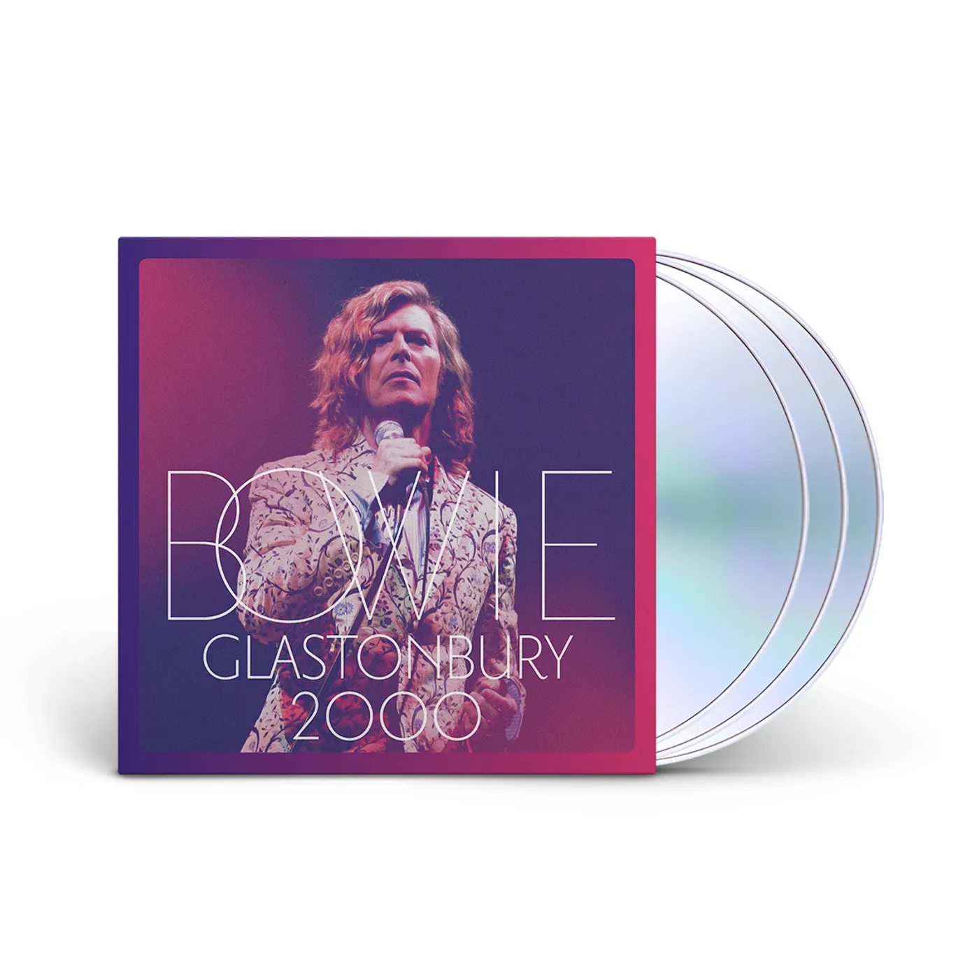 David Bowie Glastonbury 2000 2 CD + DVD Set