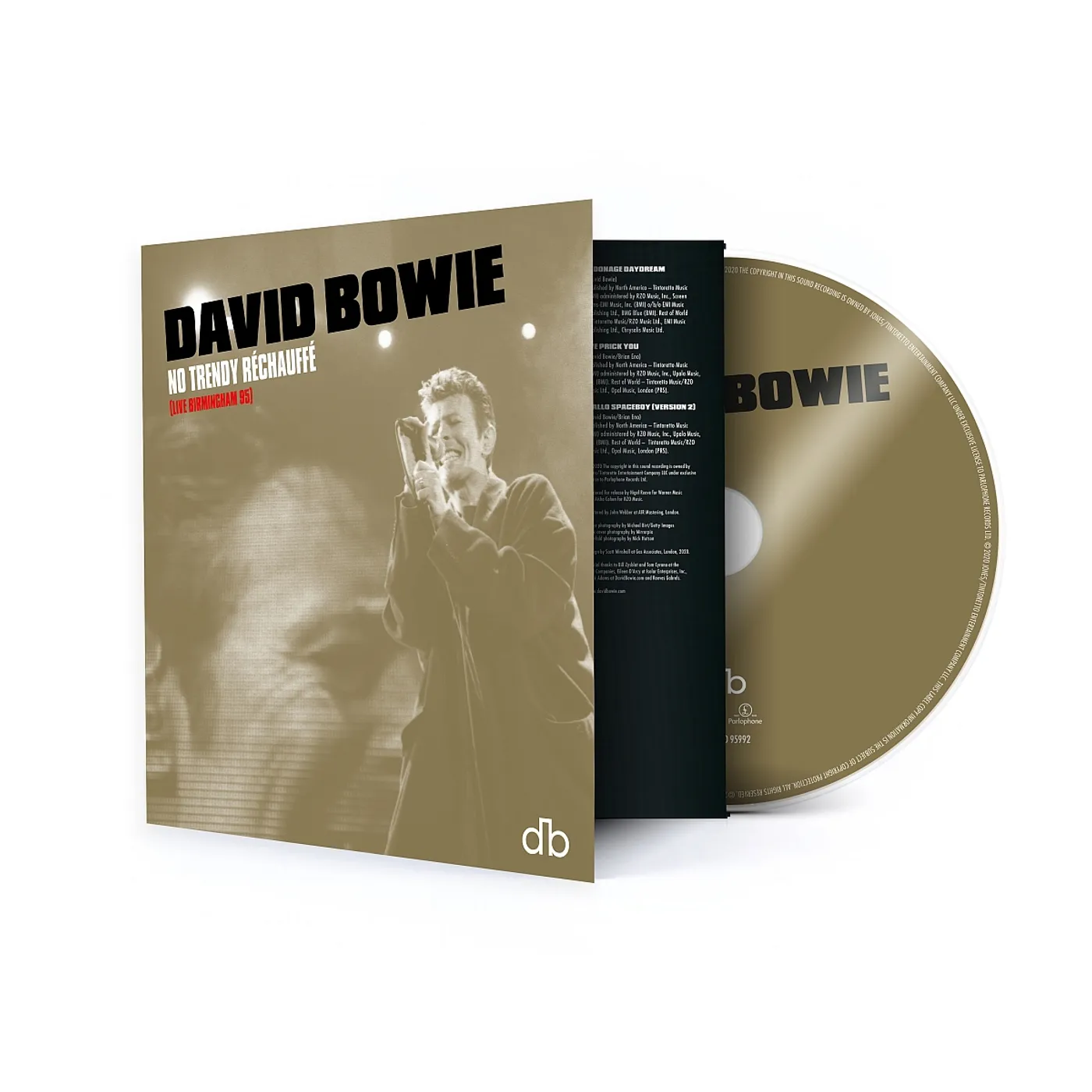 David Bowie NO TRENDY RCHAUFF (LIVE BIRMINGHAM 95) CD