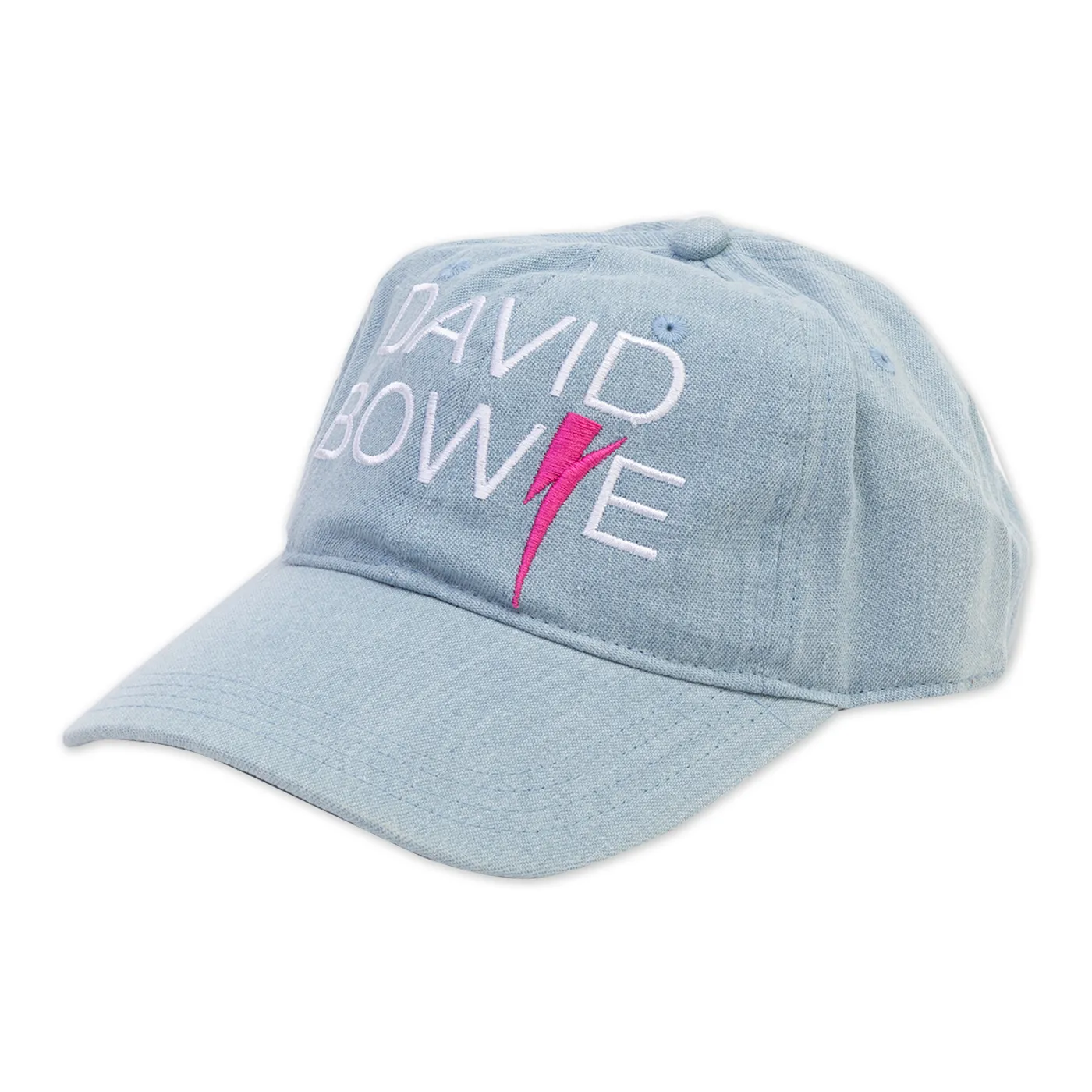 David Bowie Denim Snapback Hat
