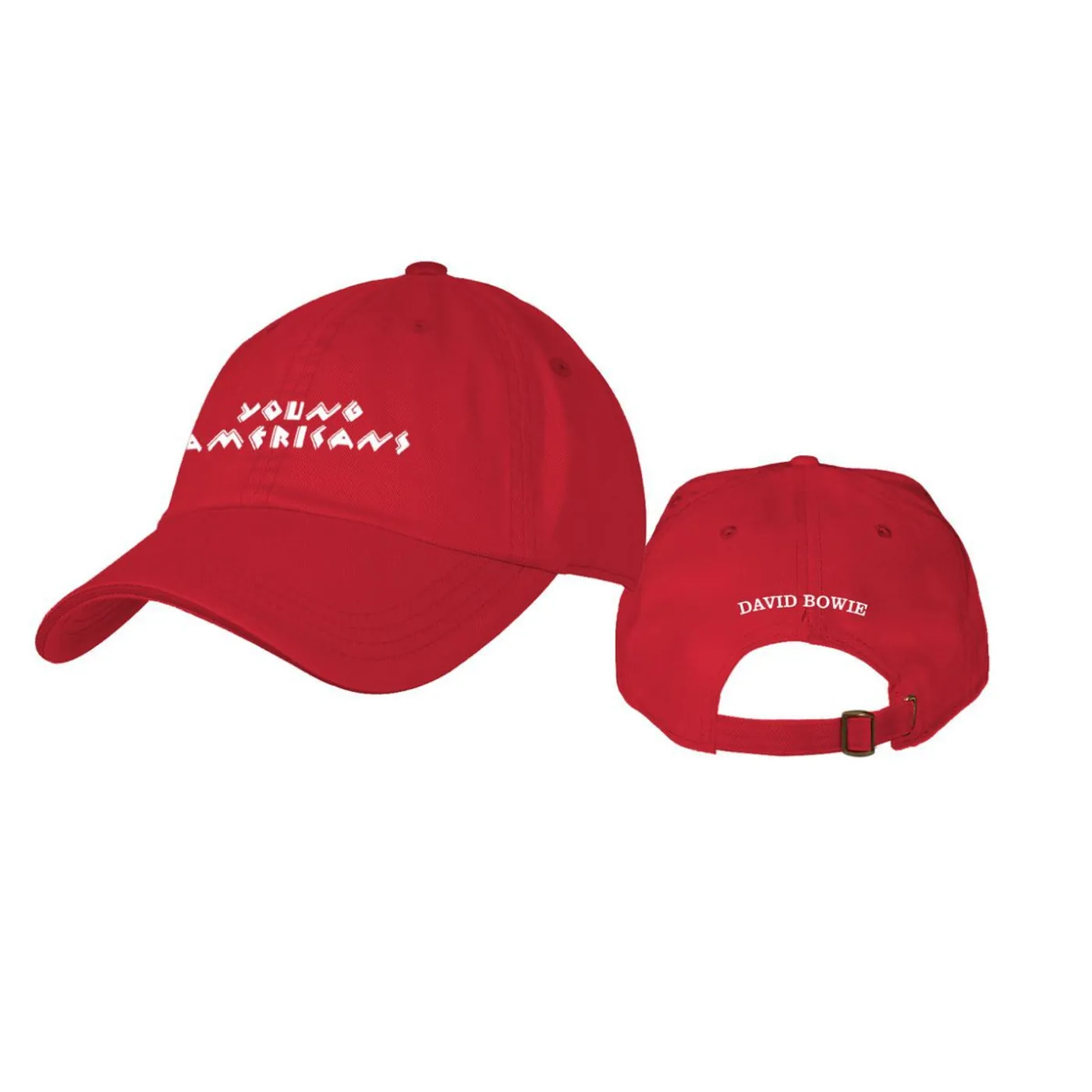 David Bowie Young Americans Red Embroidered Hat