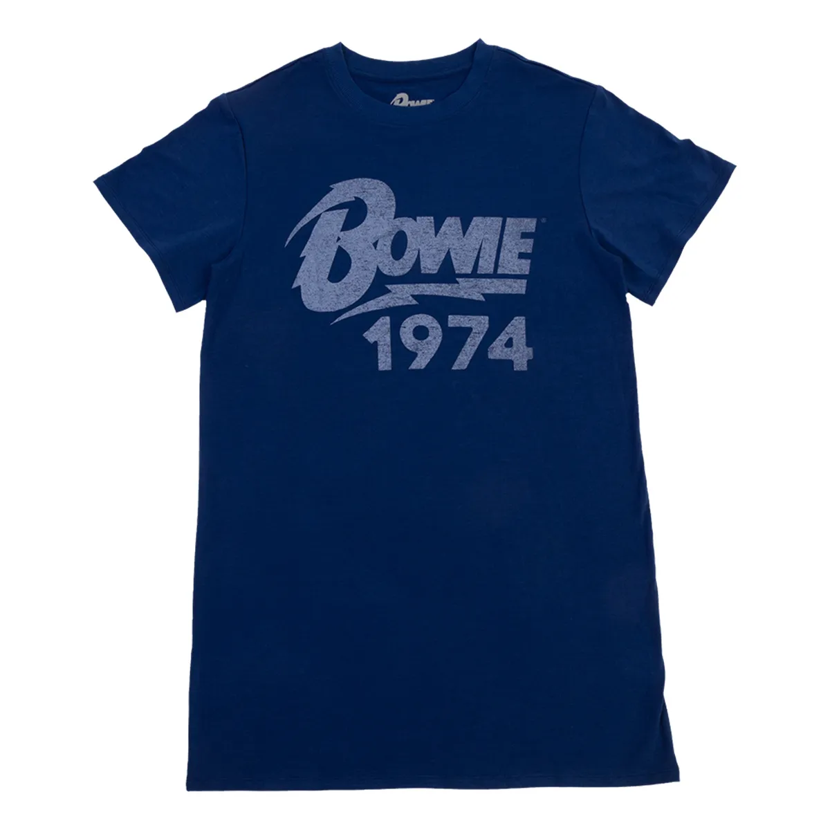 Bowie 1974 Blue T-shirt Dress