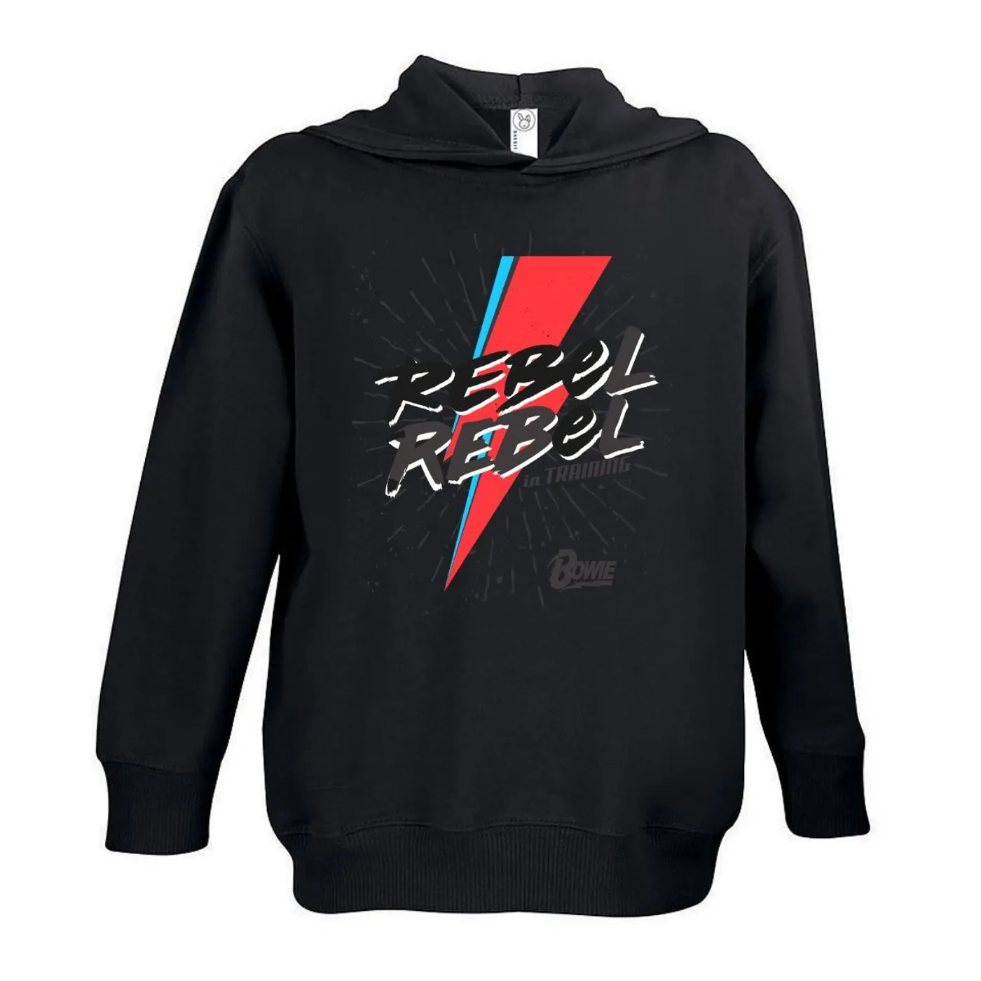 David Bowie Rad Rebel In Training Youth Hoodie
