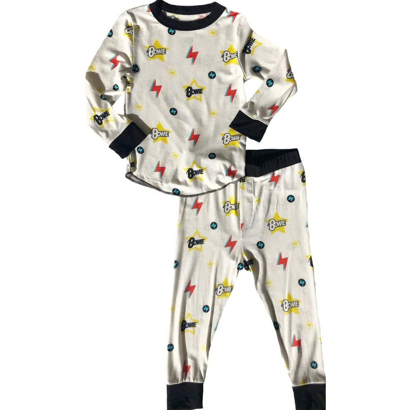 David Bowie Logo Stamped Bamboo PJ Set