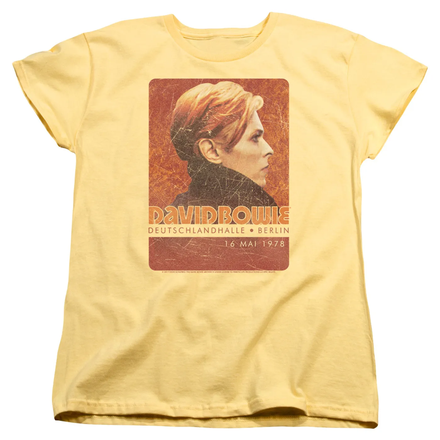 David Bowie Berlin 78 Womens Logo