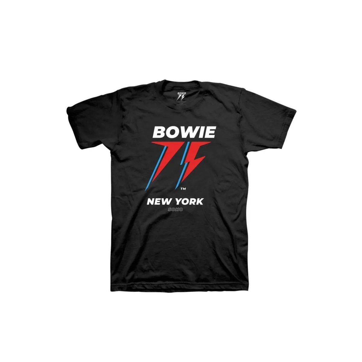 Bowie 75 New York Black T-shirt