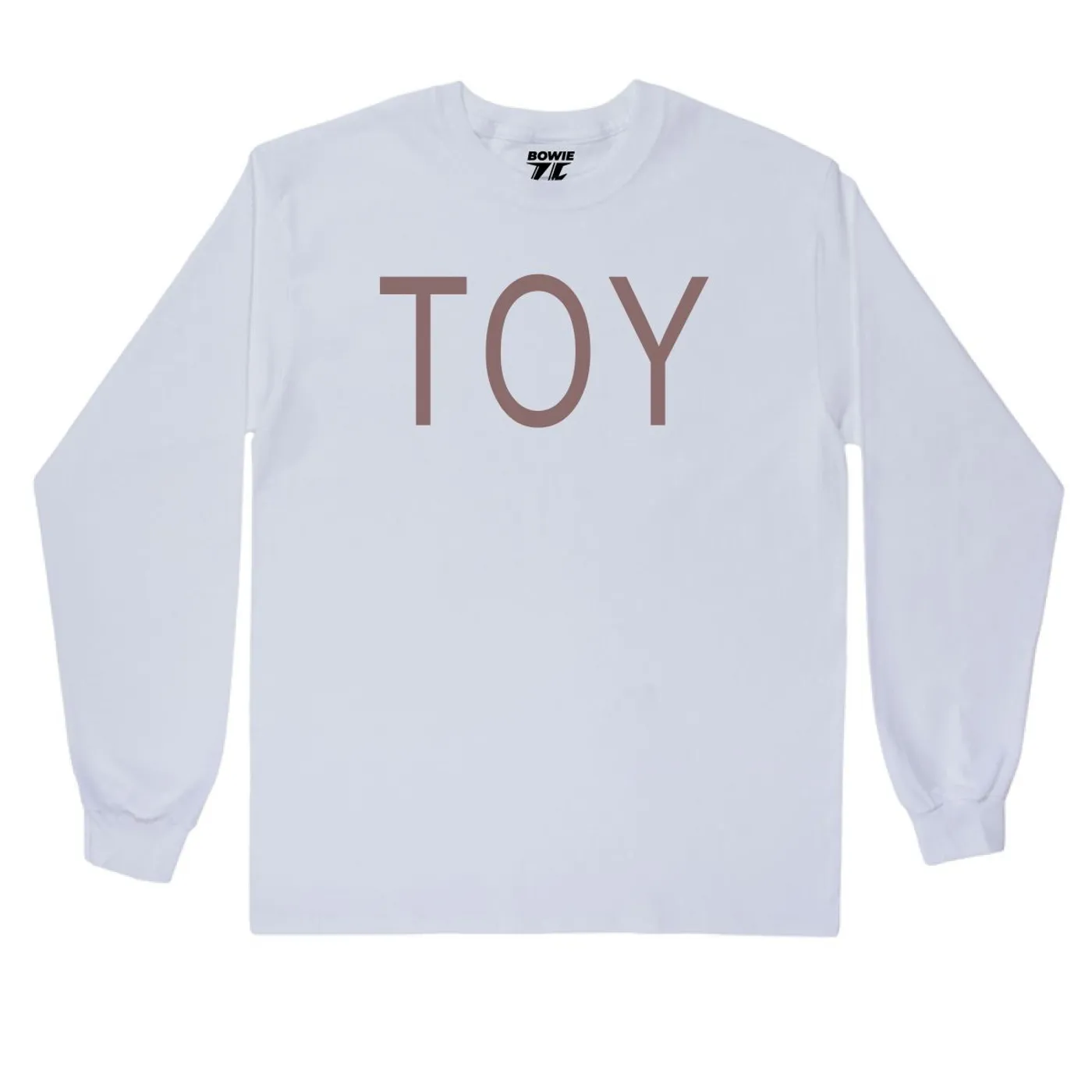 David Bowie TOY White Long Sleeve T-Shirt