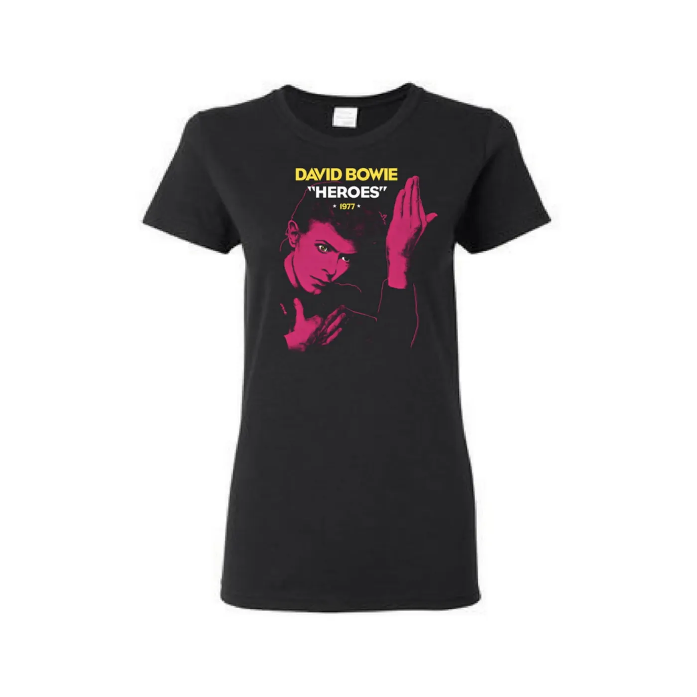 David Bowie Women's Heroes 1977 T-Shirt