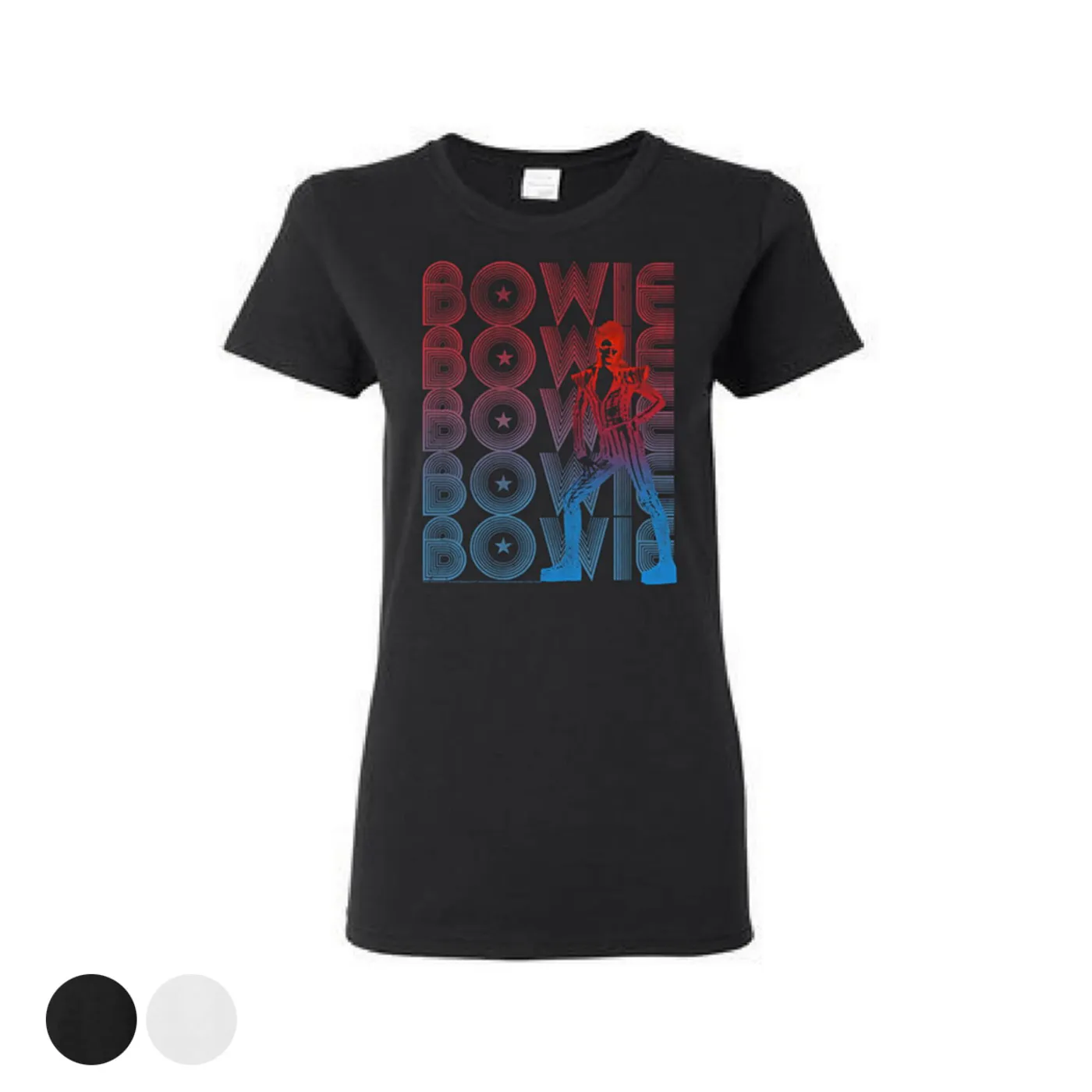 David Bowie Women's Rise and Fall T-Shirt